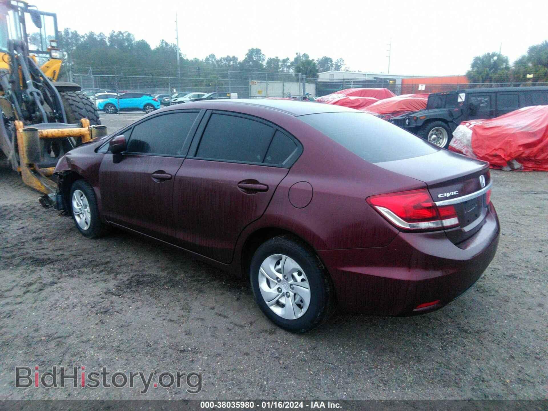 2015 HONDA CIVIC - VIN: 19XFB2F50FE119122 - Фото 3