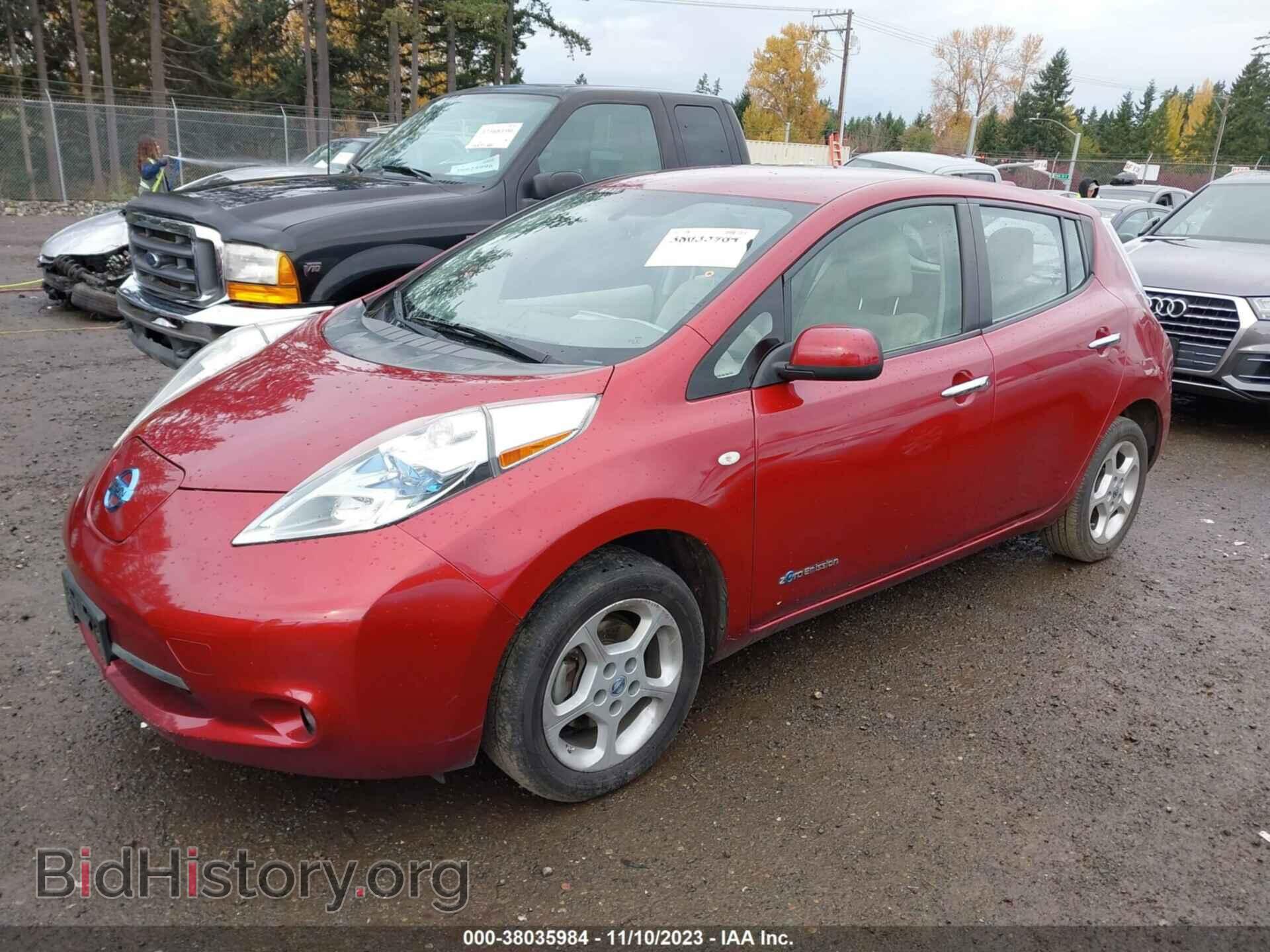 2011 NISSAN LEAF - VIN: JN1AZ0CP5BT006335 - Фото 2