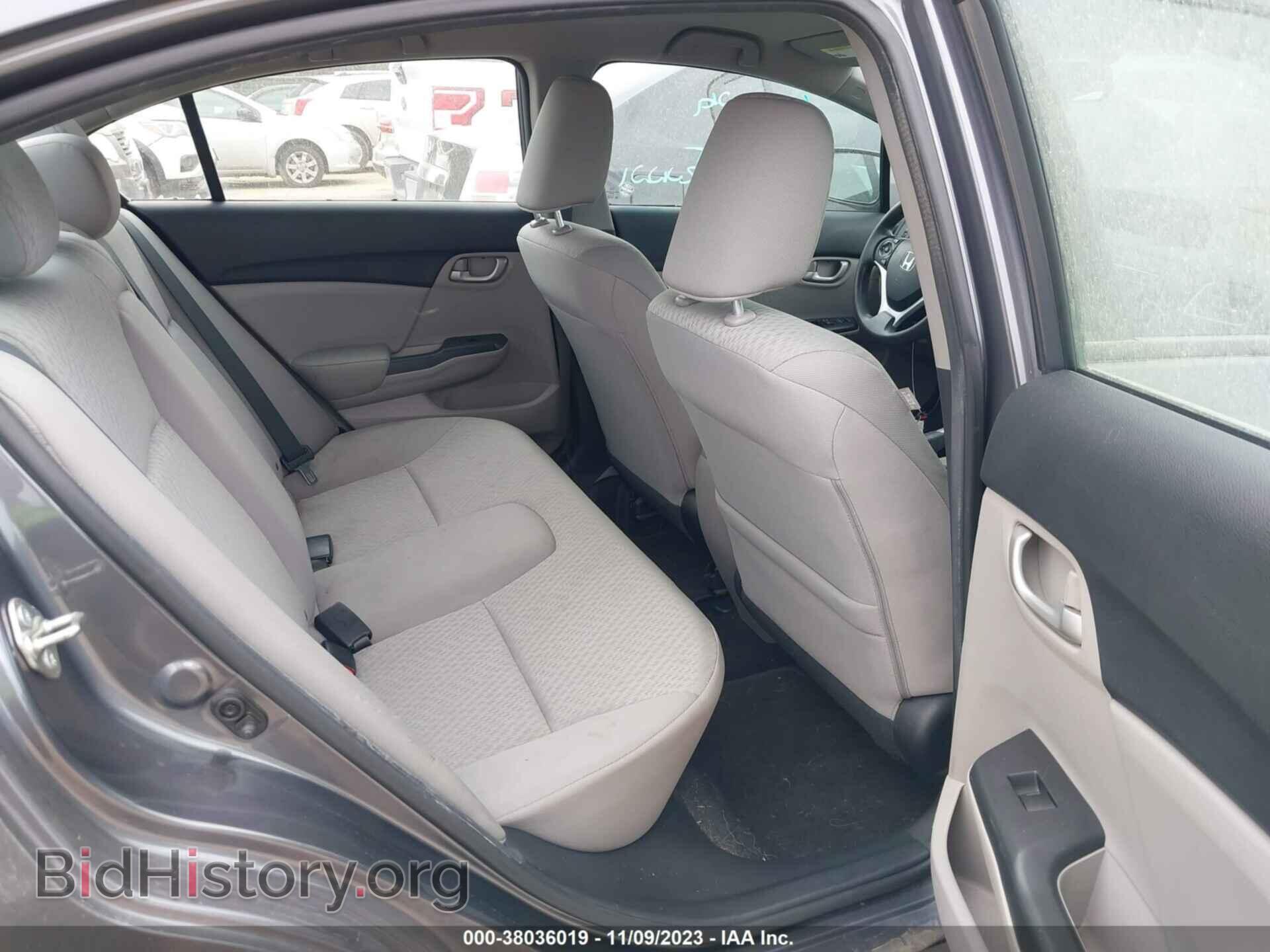 2014 HONDA CIVIC - VIN: 2HGFB2F58EH508384 - Фото 8