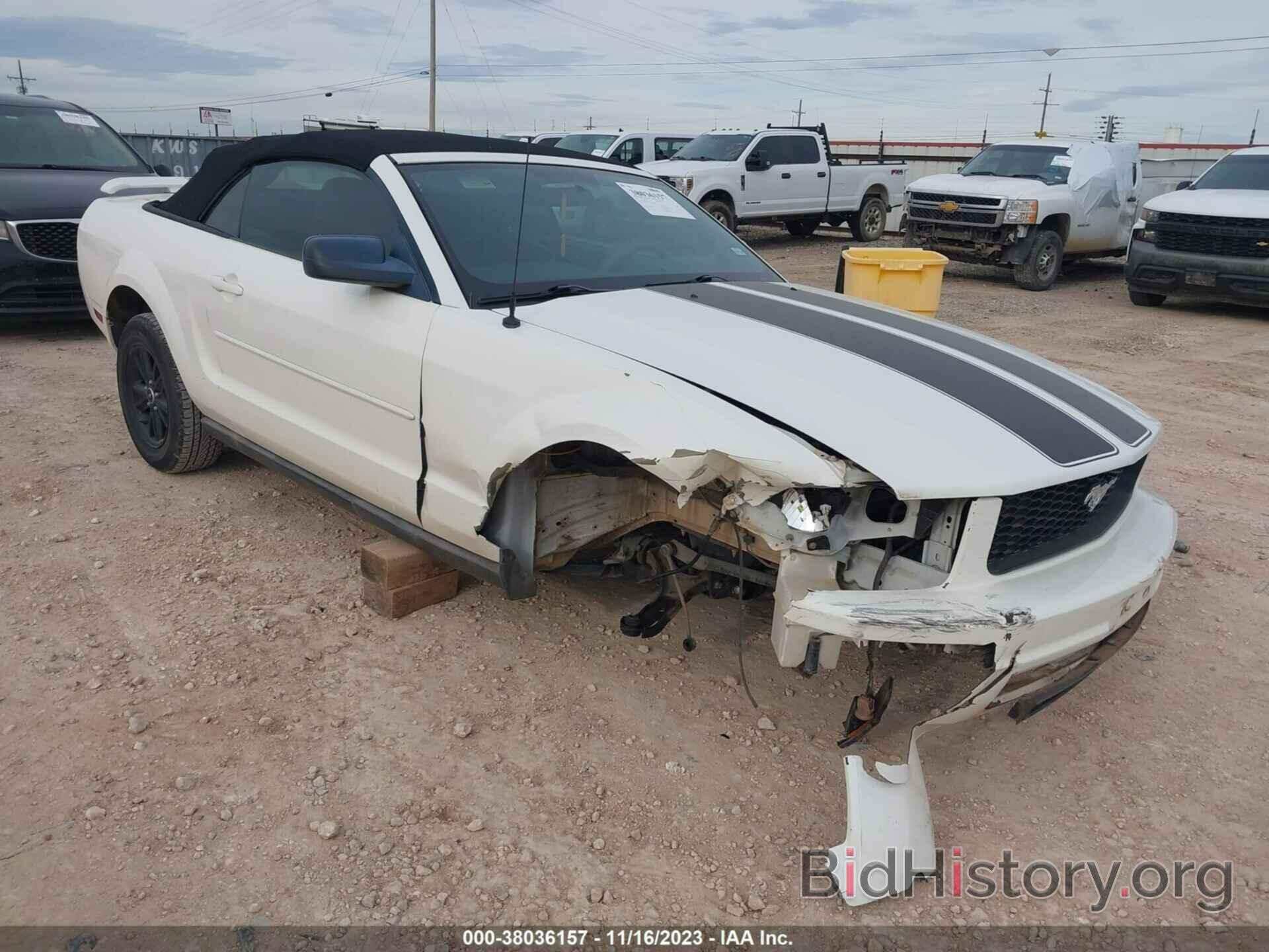 Photo 1ZVFT84N875327939 - FORD MUSTANG 2007