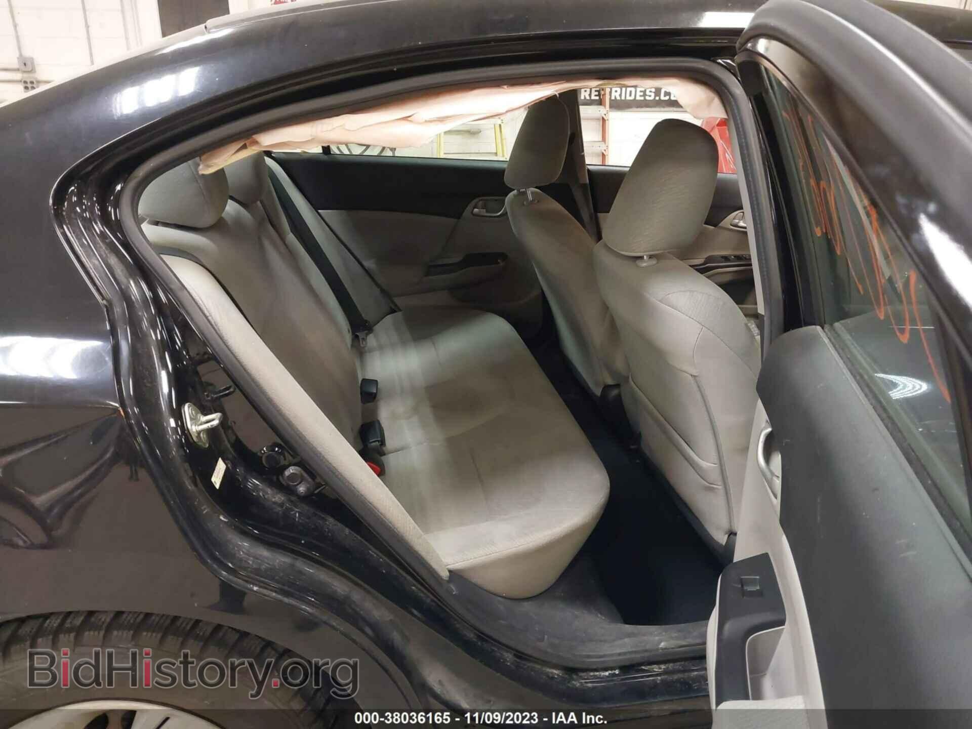 2013 HONDA CIVIC - VIN: 2HGFB2F5XDH523788 - Фото 8