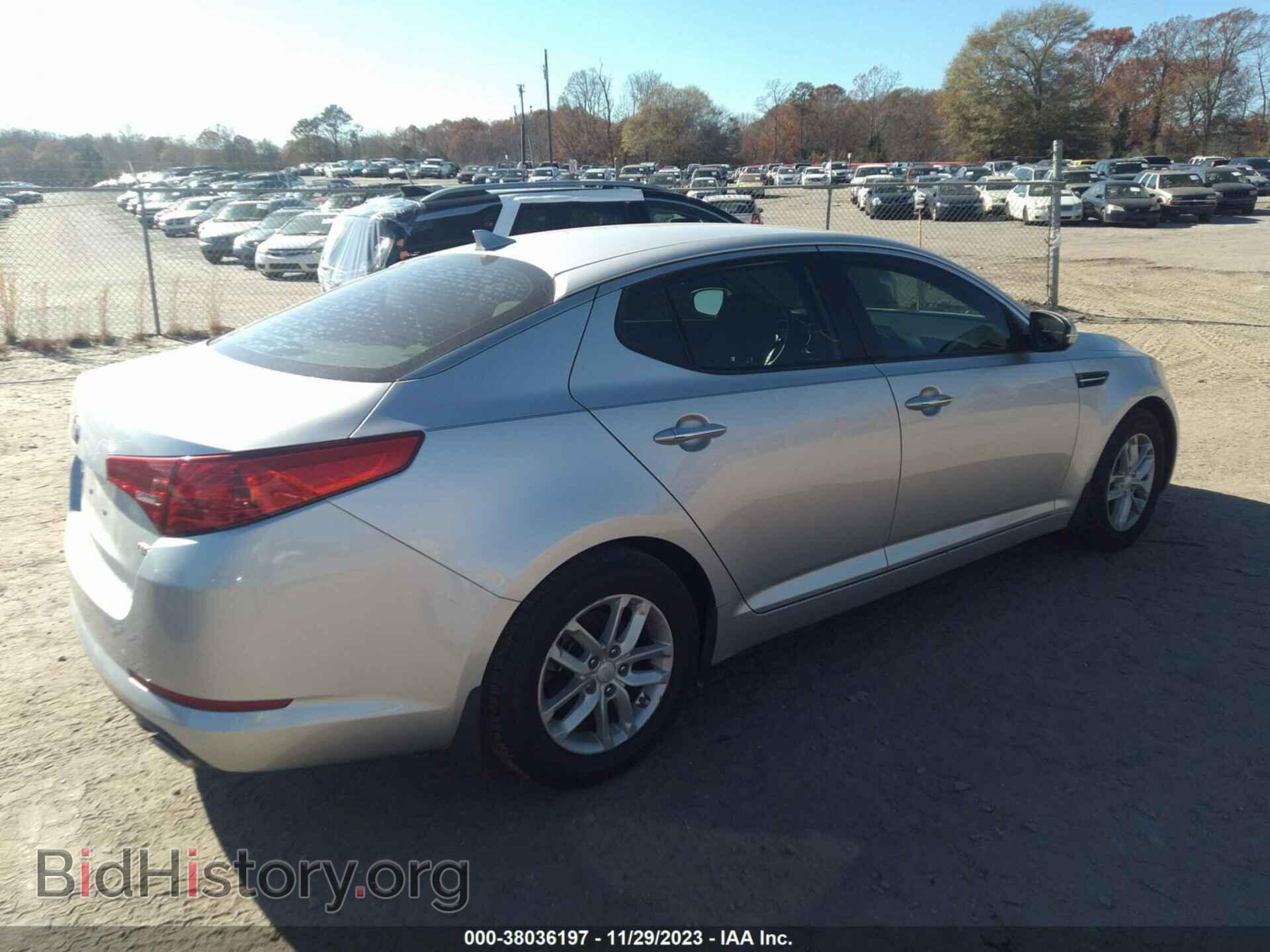 2013 KIA OPTIMA - VIN: KNAGM4A77D5328107 - Фото 4