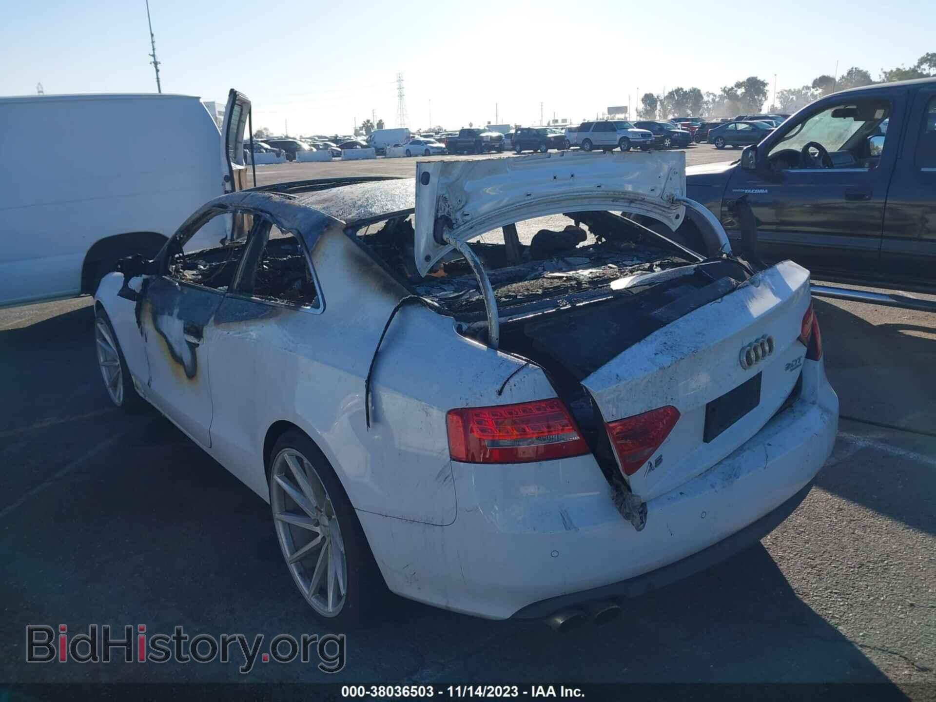 2012 AUDI A5 - VIN: WAULFAFR6CA033085 - Photo 3