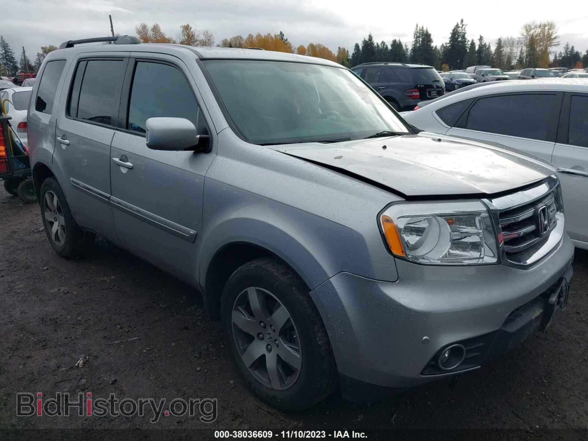 Фотография 5FNYF4H91FB036219 - HONDA PILOT 2015