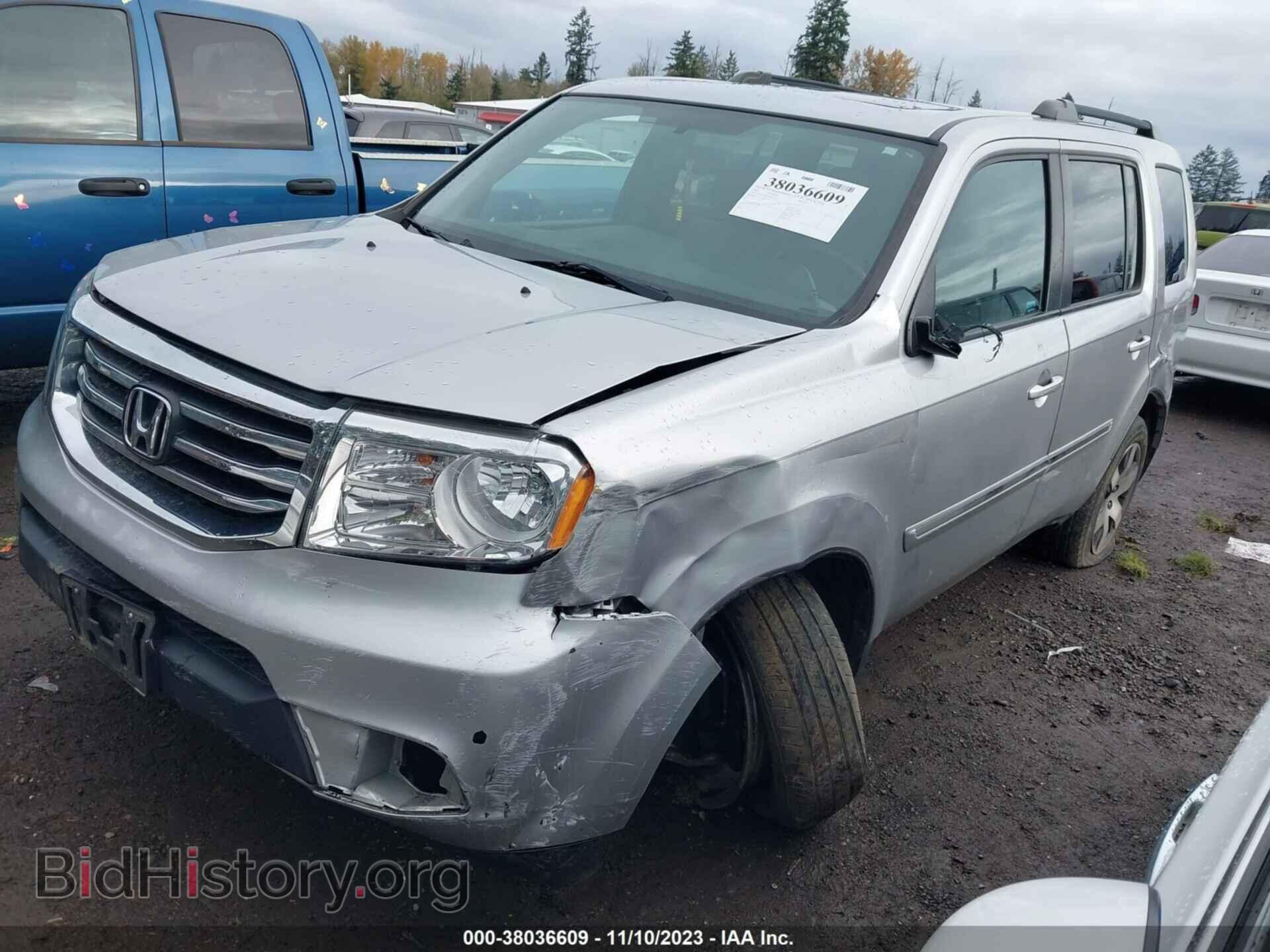 2015 HONDA PILOT - VIN: 5FNYF4H91FB036219 - Фото 2