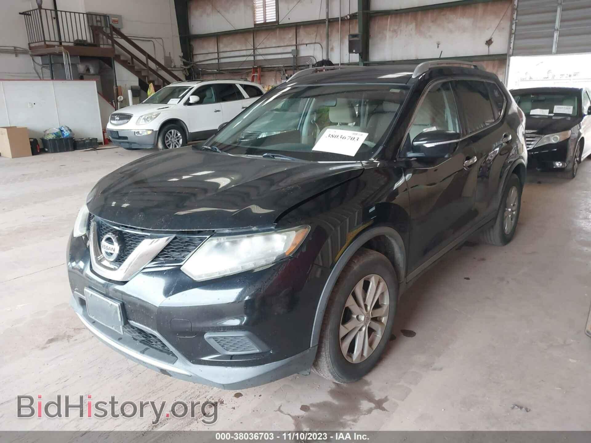 2015 NISSAN ROGUE - VIN: KNMAT2MT8FP524461 - Фото 2