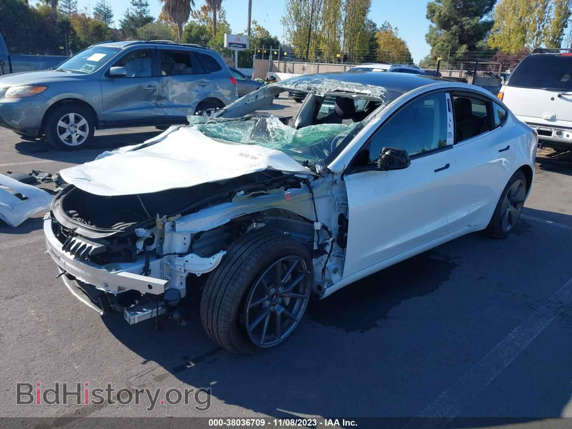 2023 TESLA MODEL 3 - VIN: 5YJ3E1EA2PF545540 - Фото 2