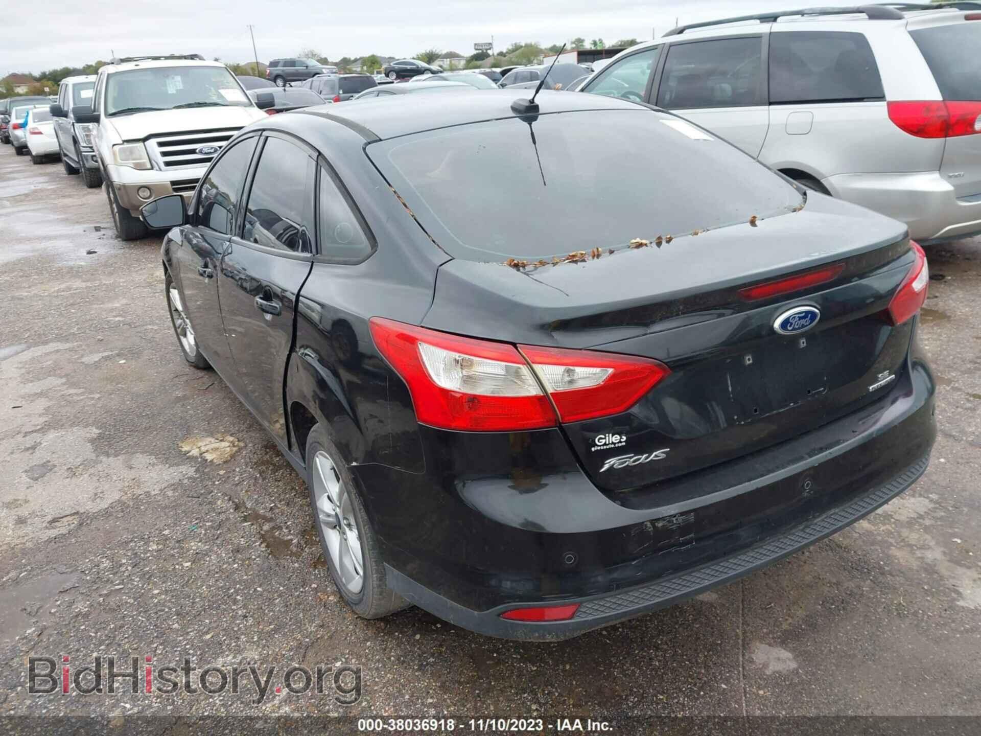 2013 FORD FOCUS - VIN: 1FADP3F26DL338343 - Фото 3