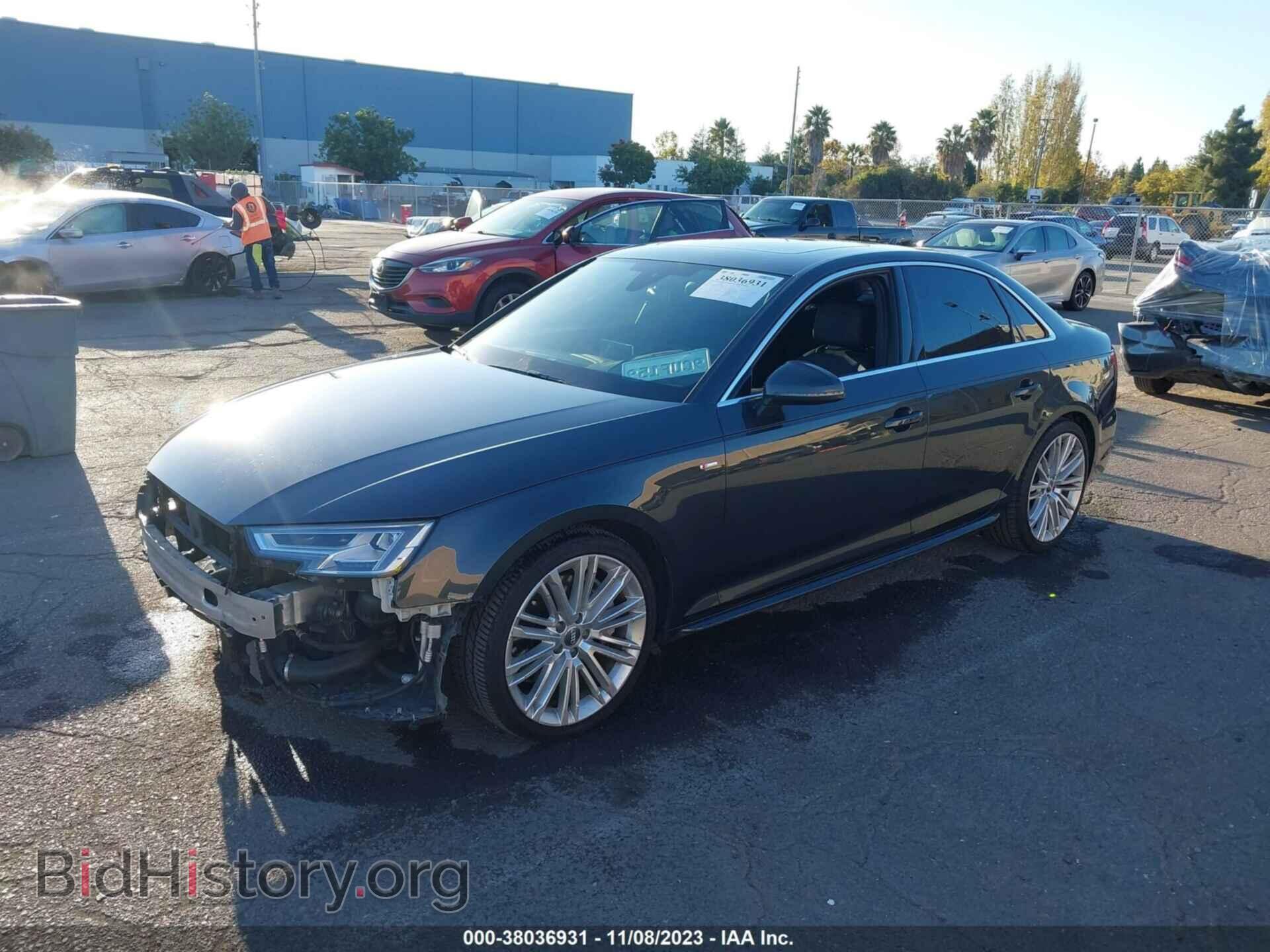 2017 AUDI A4 - VIN: WAUENAF41HN062736 - Фото 2