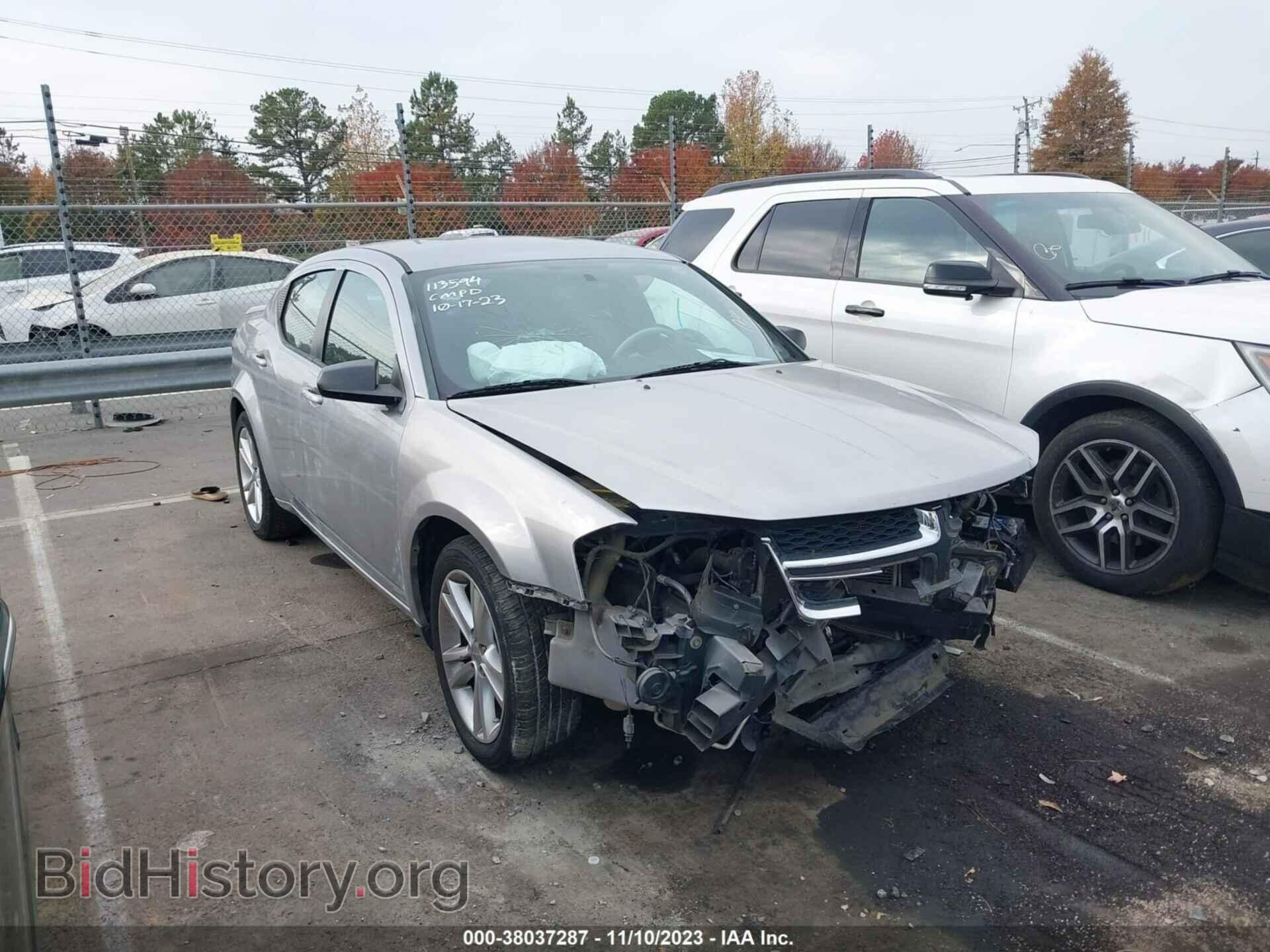 Фотография 1C3CDZAG4EN113594 - DODGE AVENGER 2014