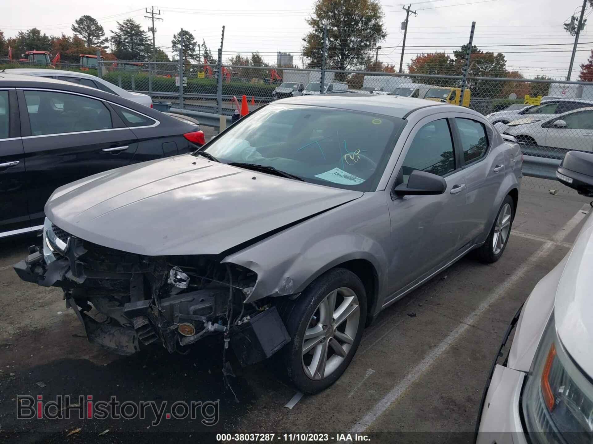 2014 DODGE AVENGER - VIN: 1C3CDZAG4EN113594 - Фото 2