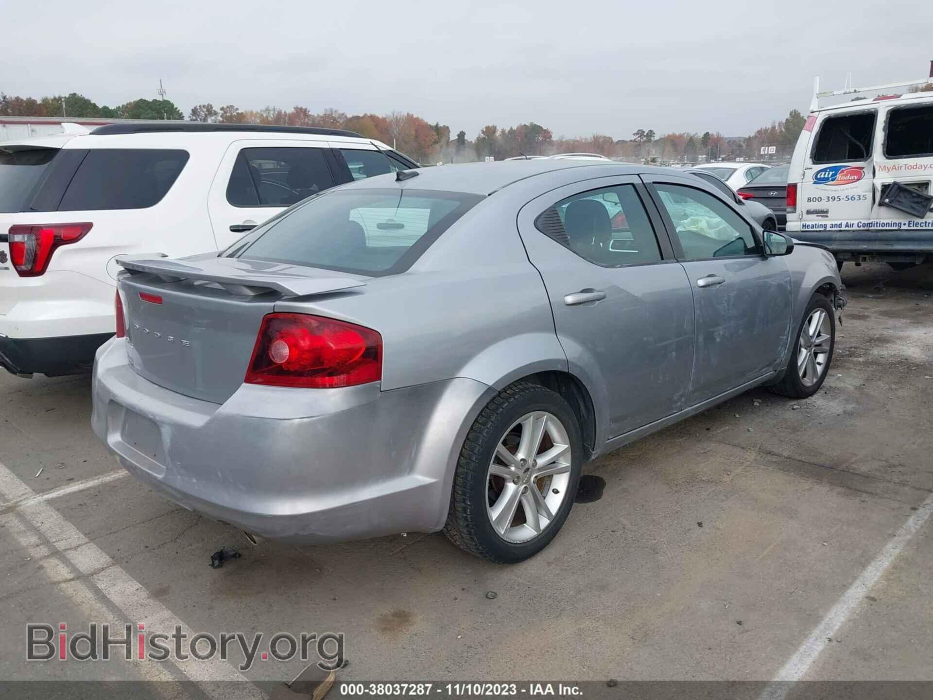 2014 DODGE AVENGER - VIN: 1C3CDZAG4EN113594 - Фото 4