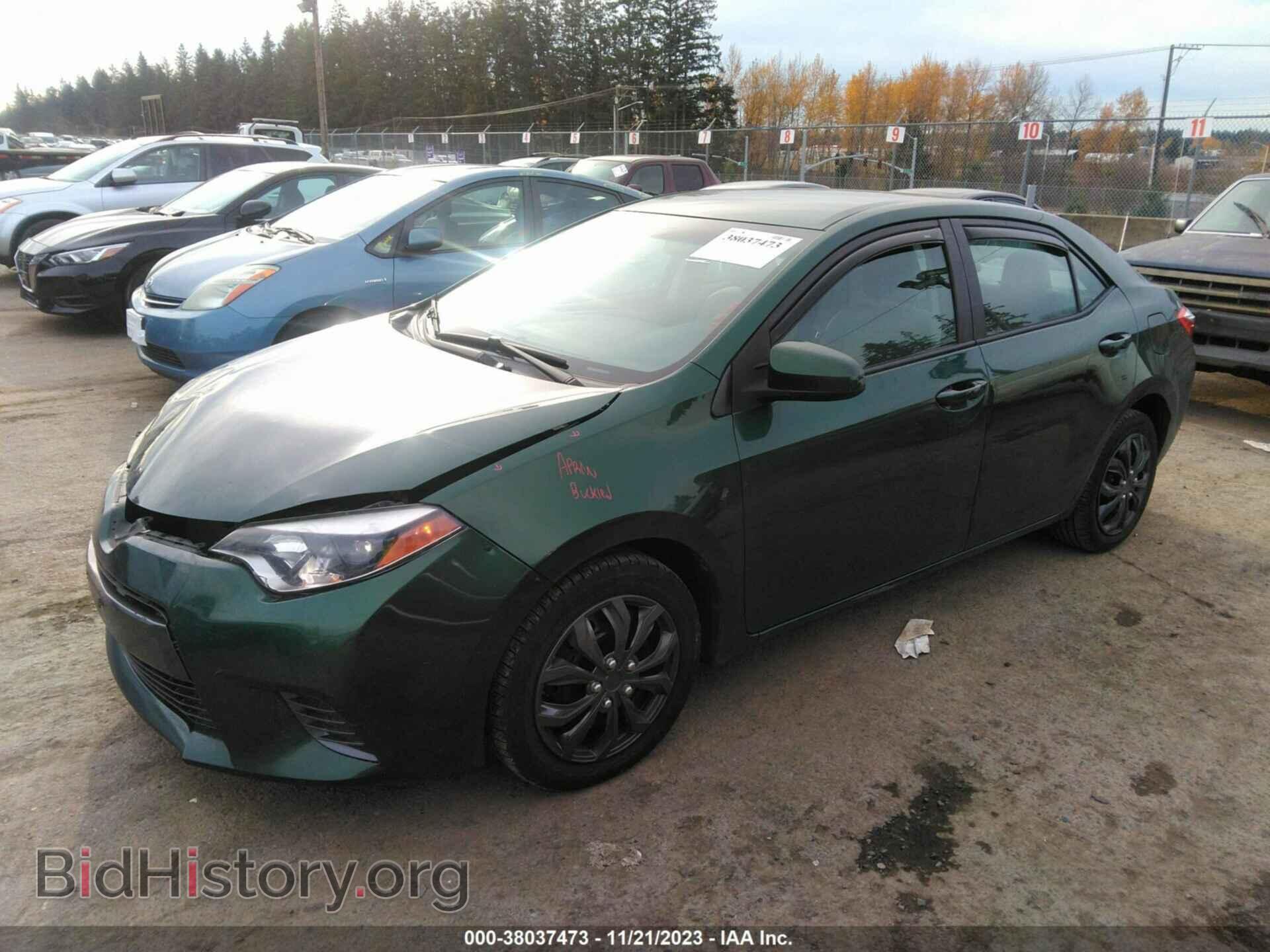 2015 TOYOTA COROLLA - VIN: 2T1BURHE7FC403294 - Фото 2