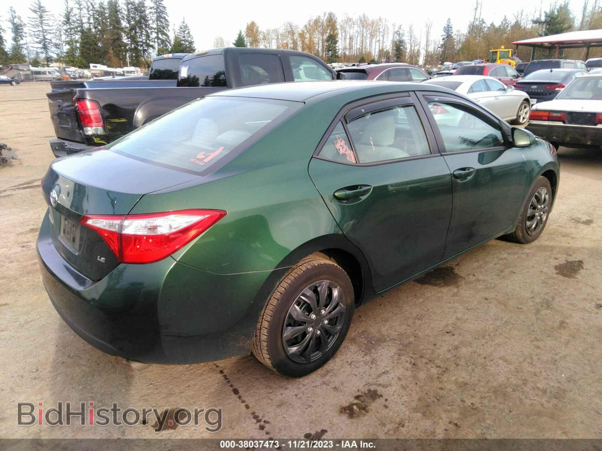 2015 TOYOTA COROLLA - VIN: 2T1BURHE7FC403294 - Фото 4