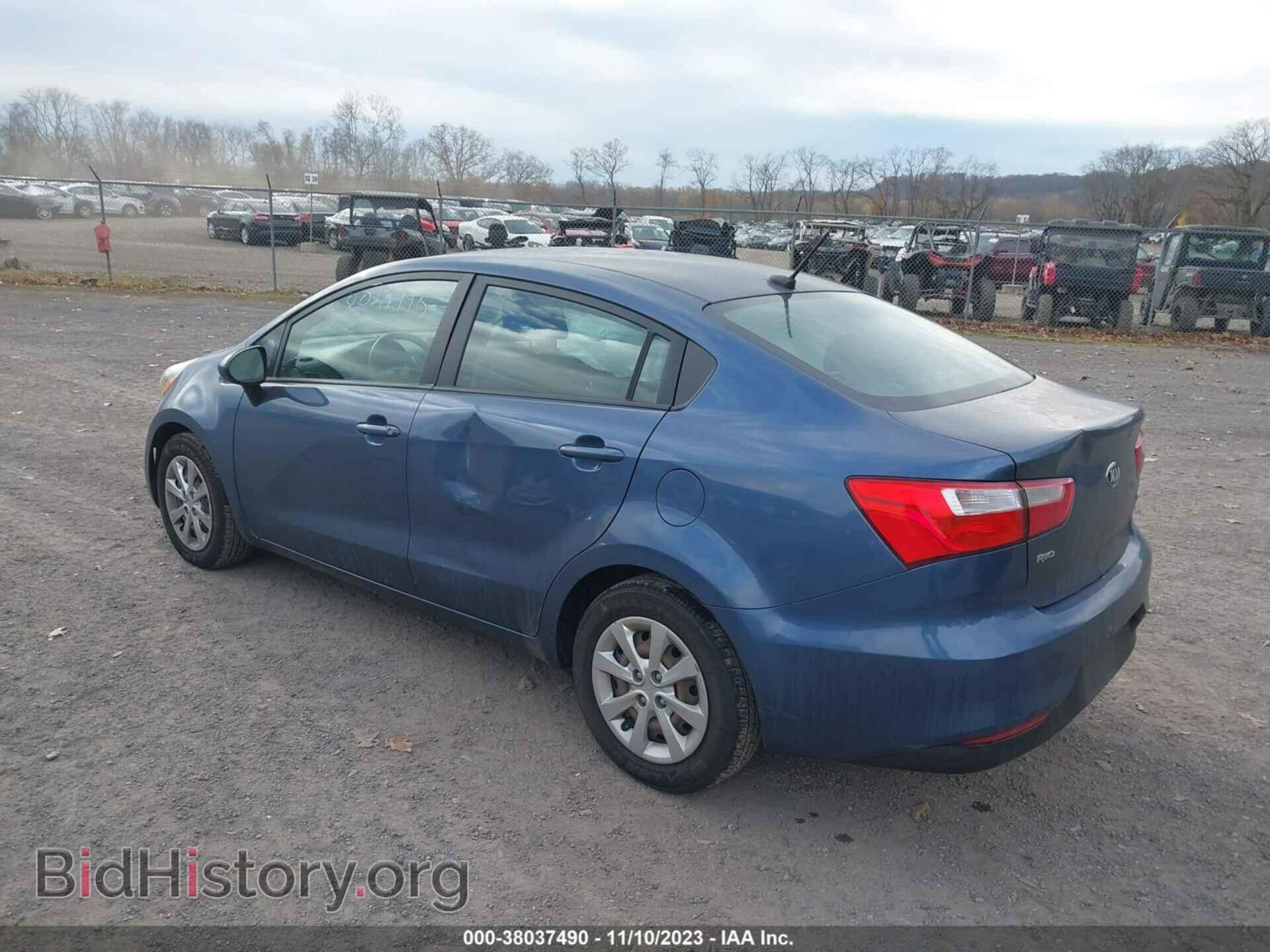 2016 KIA RIO - VIN: KNADM4A36G6558963 - Фото 3