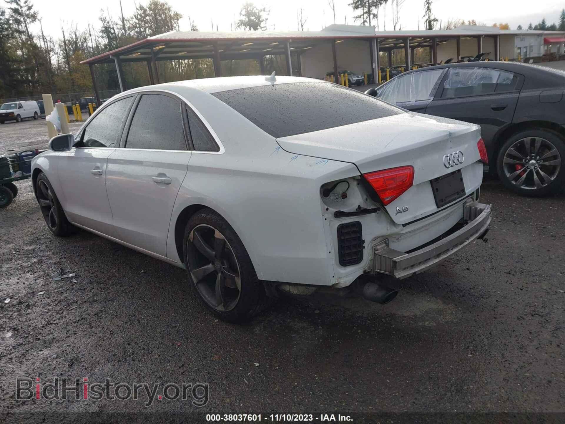 2013 AUDI A8 - VIN: WAUAGAFD6DN012532 - Фото 3