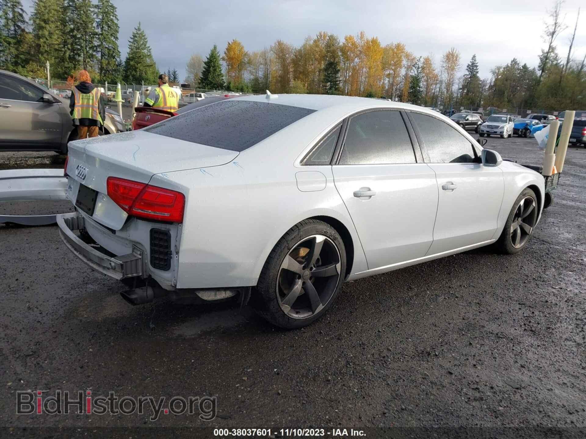 2013 AUDI A8 - VIN: WAUAGAFD6DN012532 - Фото 4