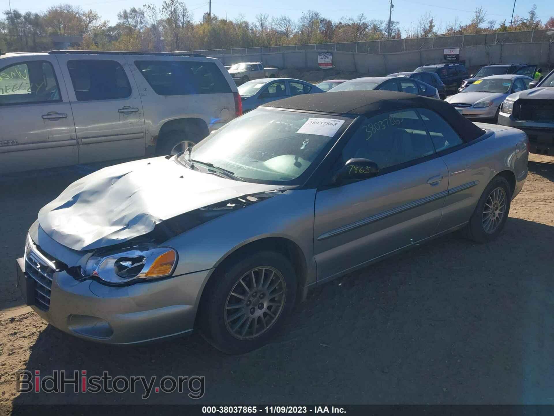 2006 CHRYSLER SEBRING - VIN: 1C3EL55R86N222268 - Фото 2