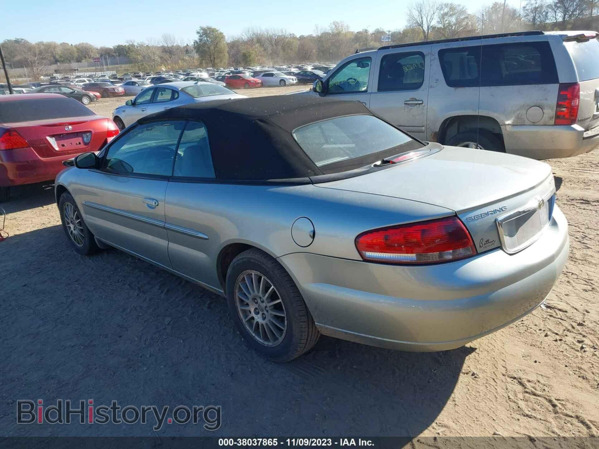 2006 CHRYSLER SEBRING - VIN: 1C3EL55R86N222268 - Фото 3