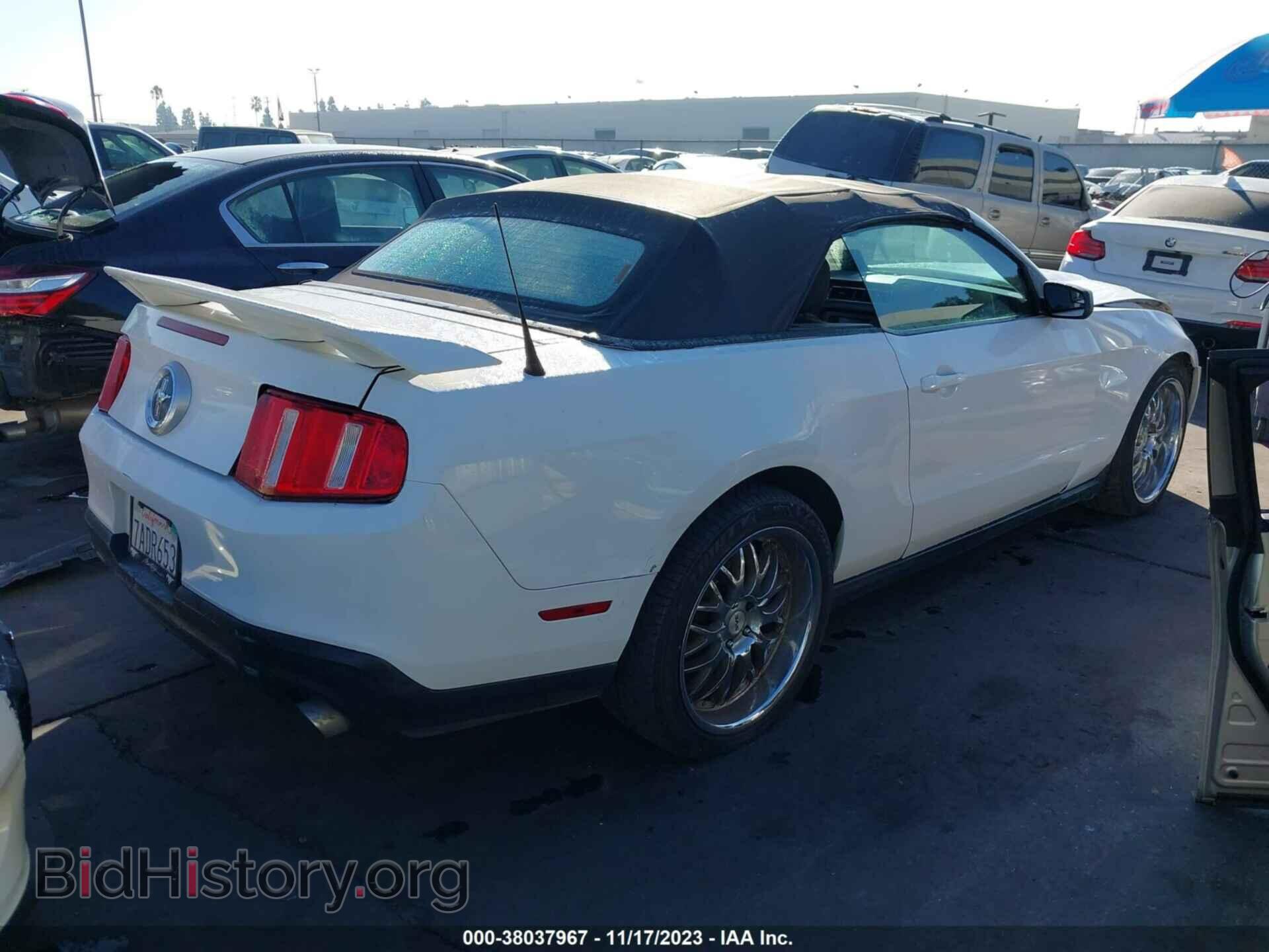 2012 FORD MUSTANG - VIN: 1ZVBP8EM0C5235288 - Фото 4