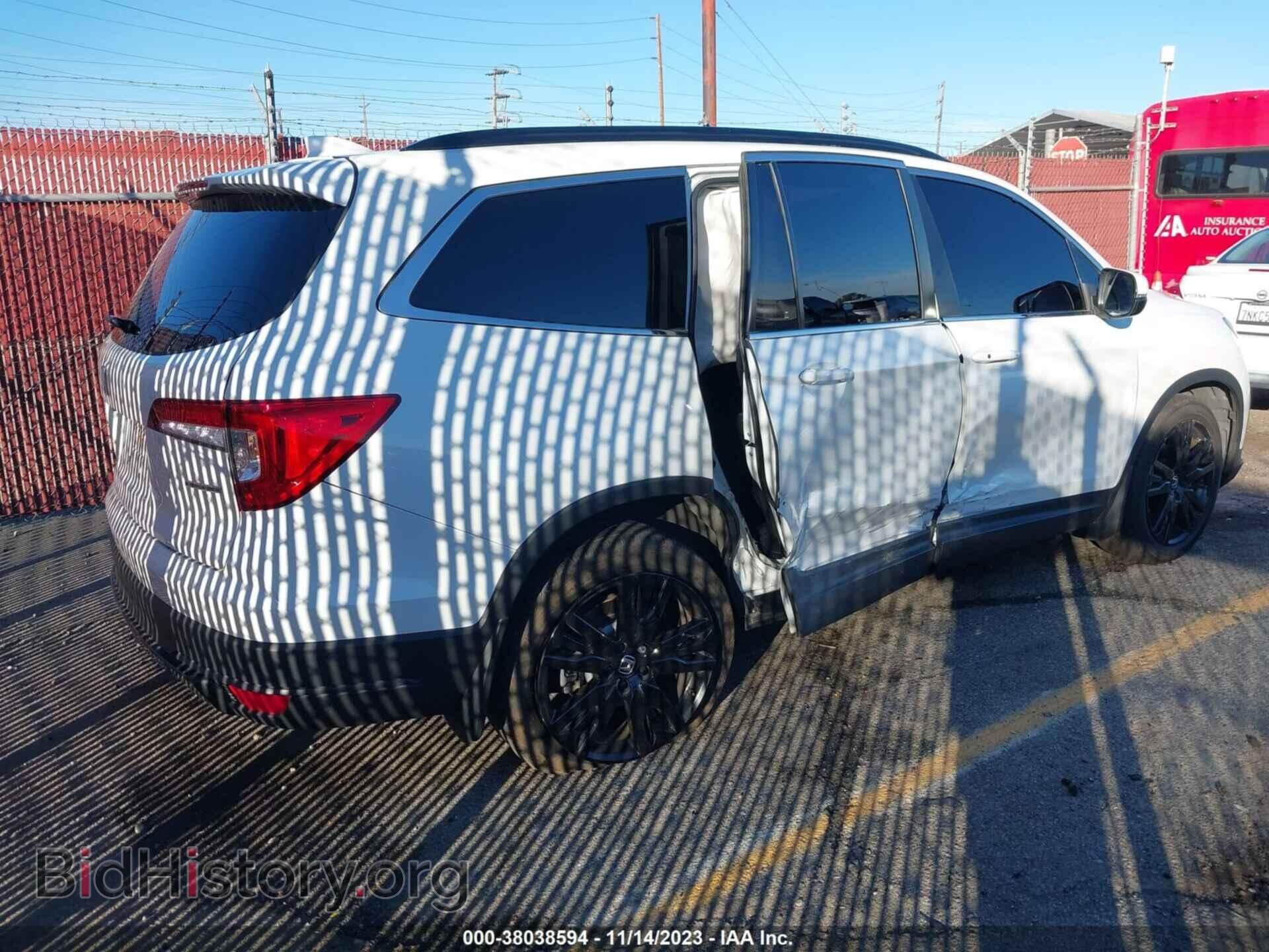 2021 HONDA PILOT - VIN: 5FNYF5H27MB027806 - Фото 4
