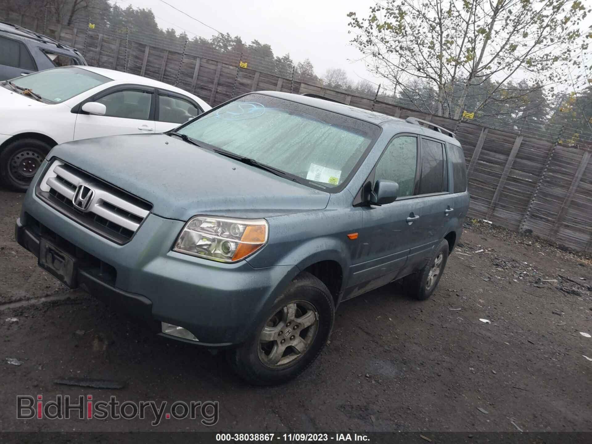 2007 HONDA PILOT - VIN: 2HKYF18427H530627 - Фото 2