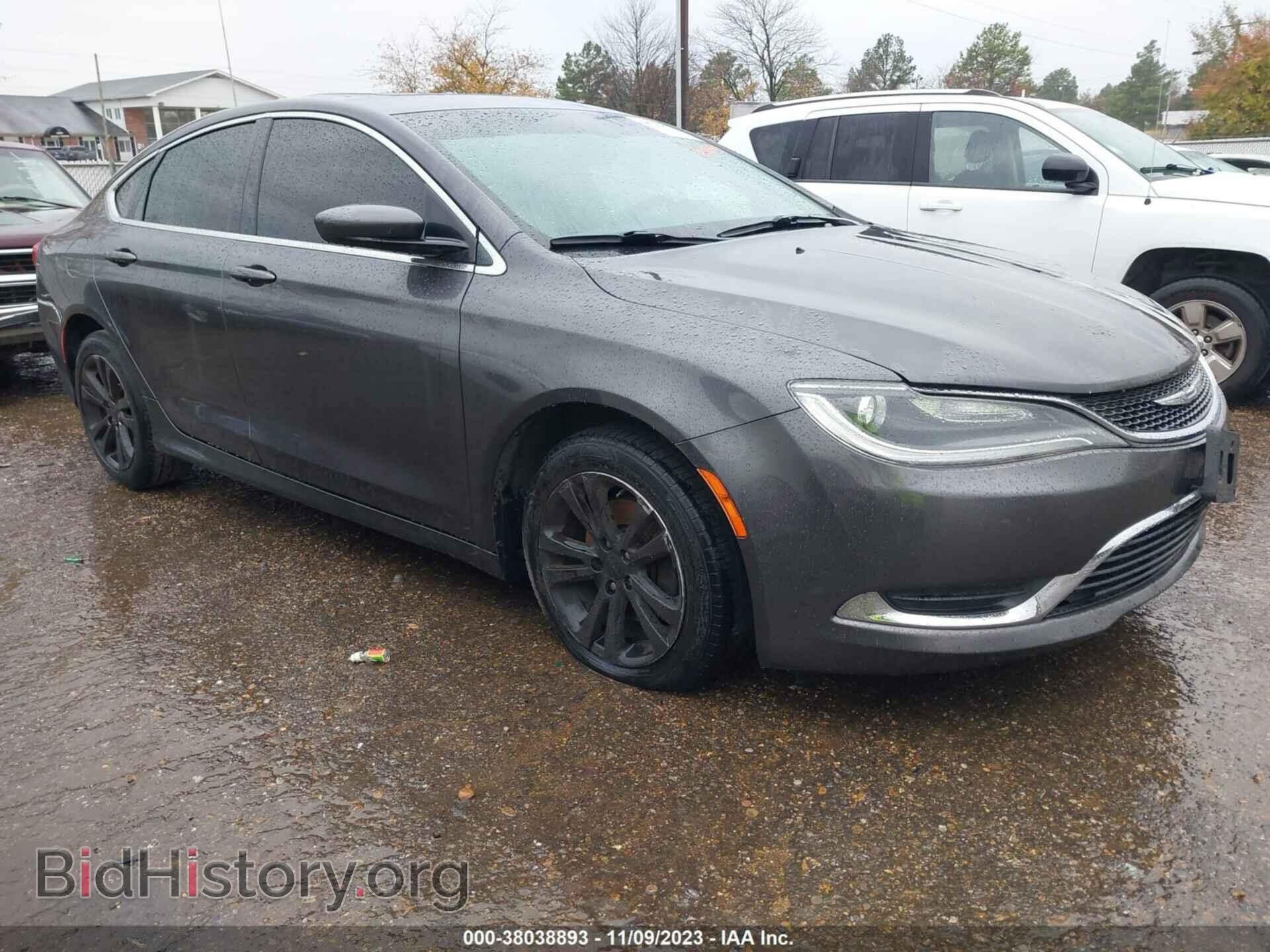 Фотография 1C3CCCAB0FN720288 - CHRYSLER 200 2015