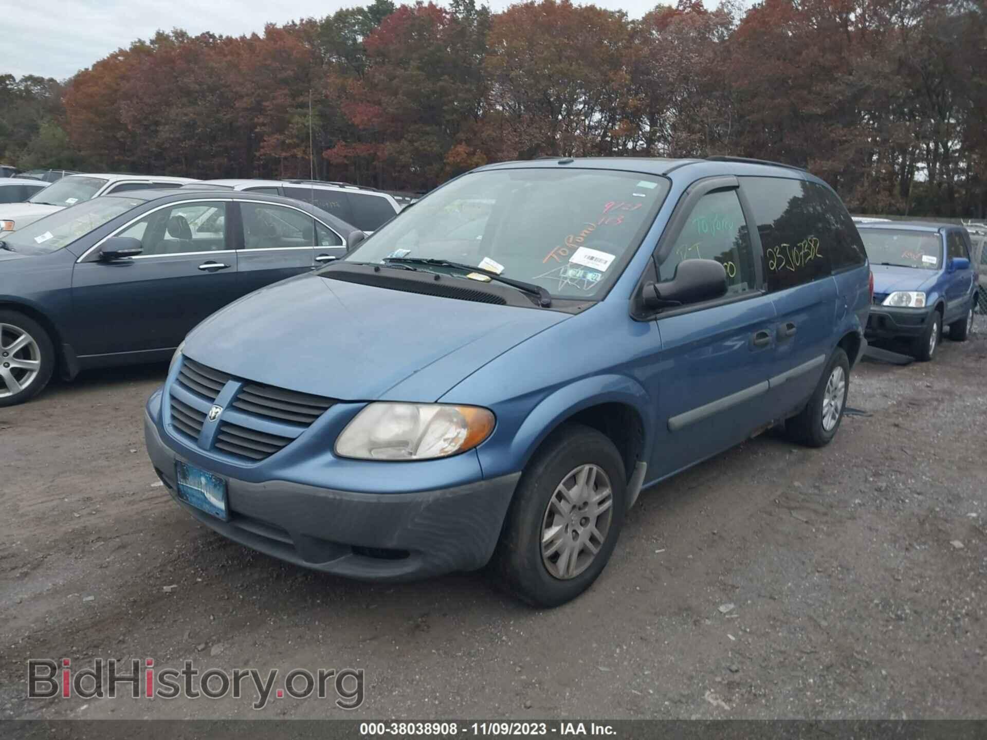 2007 DODGE CARAVAN - VIN: 1D4GP25R37B136847 - Фото 2