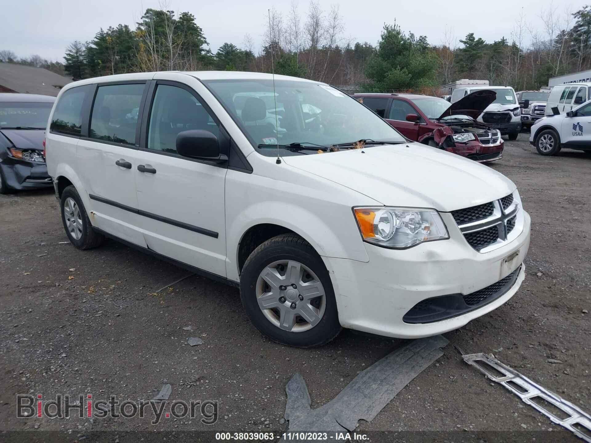 Фотография 2C4RDGBG6DR640434 - DODGE GRAND CARAVAN 2013
