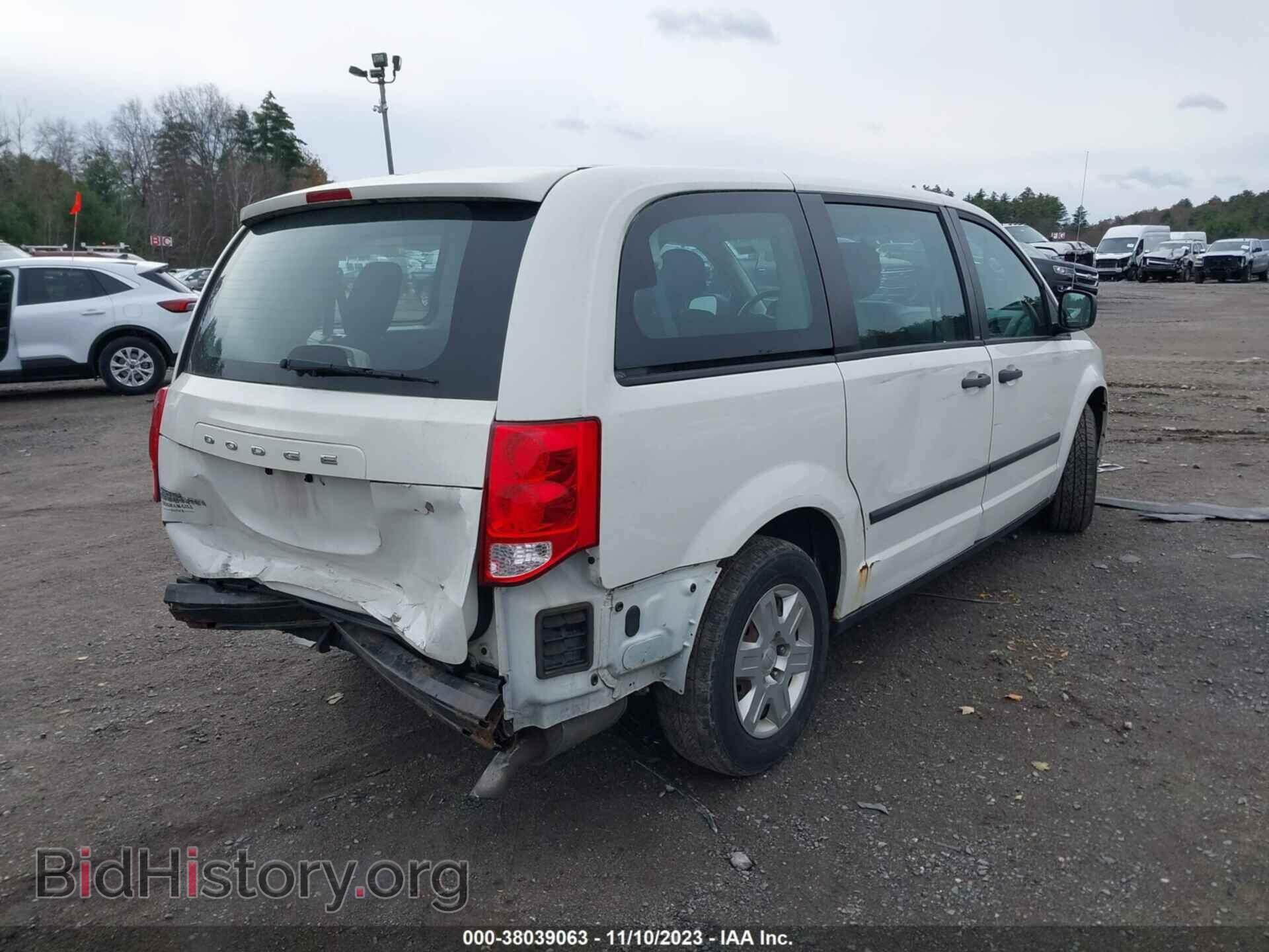 2013 DODGE GRAND CARAVAN - VIN: 2C4RDGBG6DR640434 - Фото 4