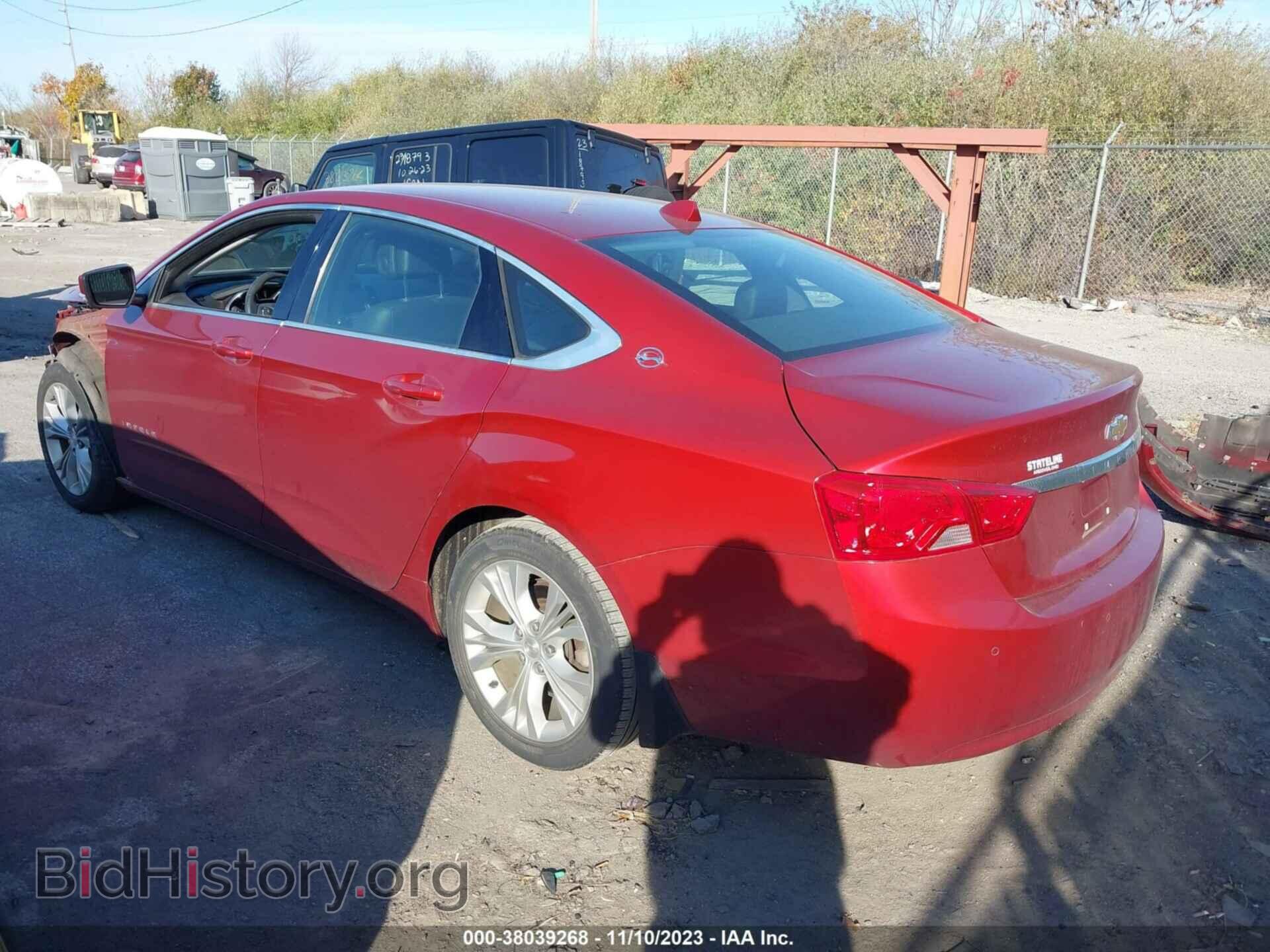 2014 CHEVROLET IMPALA - VIN: 2G1125S34E9317904 - Фото 3
