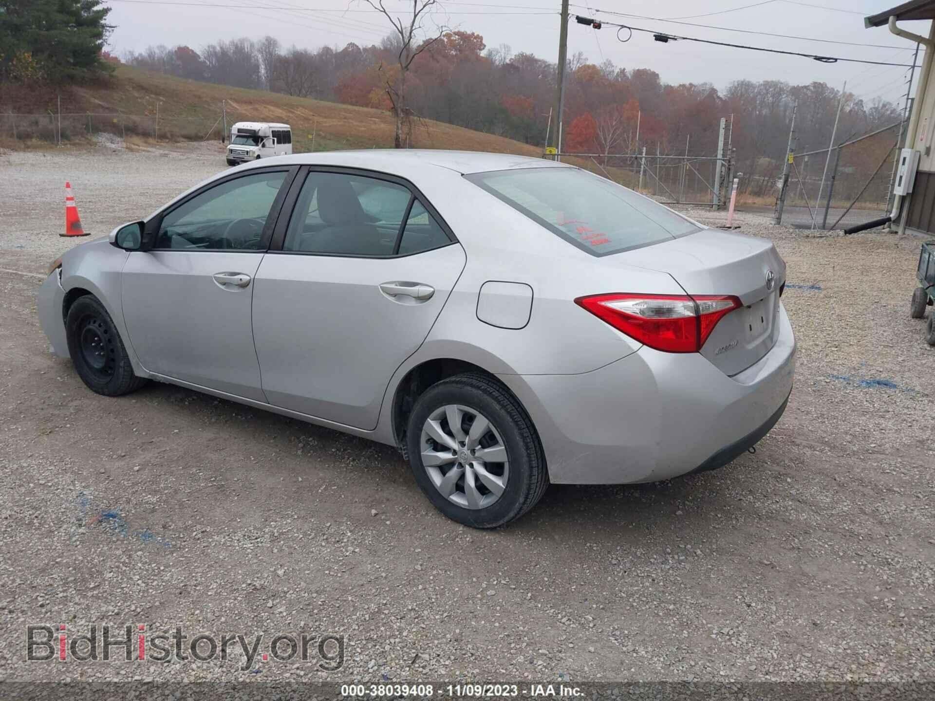 2014 TOYOTA COROLLA - VIN: 5YFBURHE3EP053290 - Фото 3