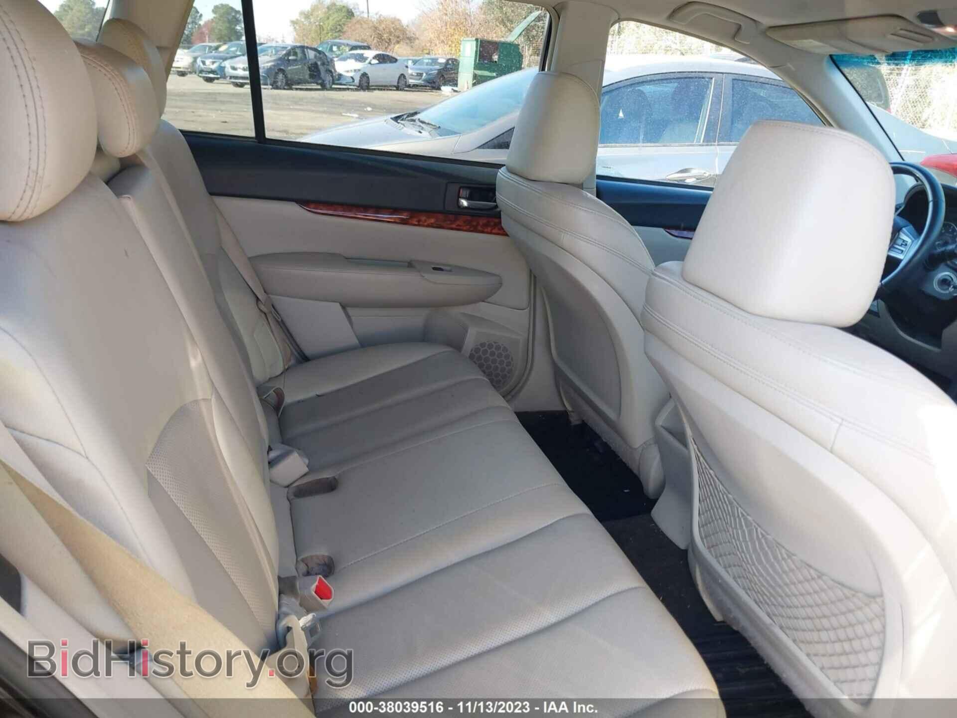 2012 SUBARU OUTBACK - VIN: 4S4BRBKCXC3280641 - Фото 8