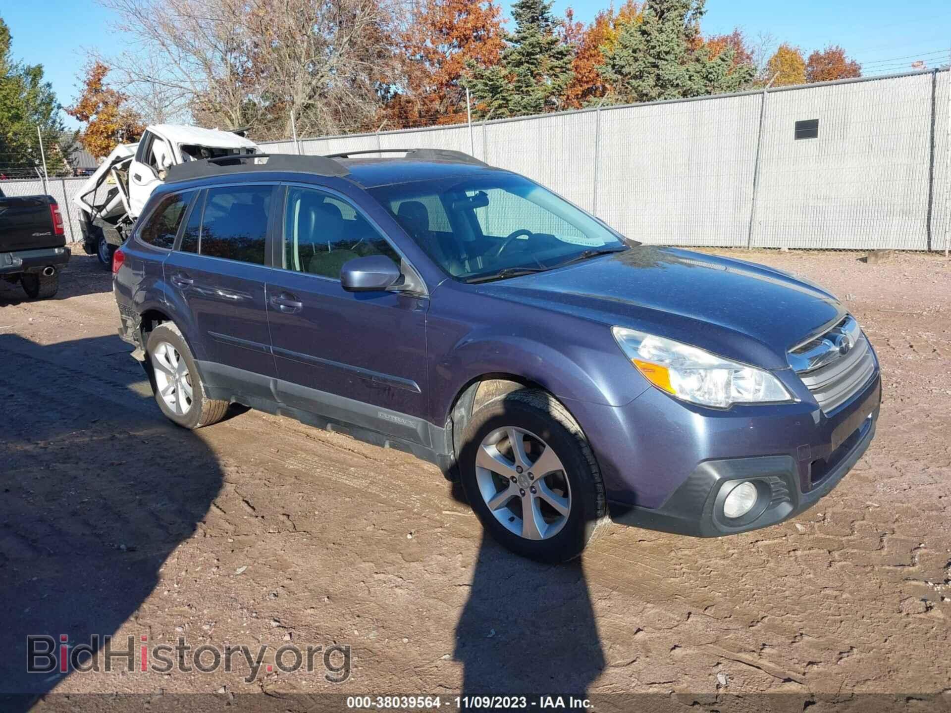Фотография 4S4BRCJC6D3247404 - SUBARU OUTBACK 2013