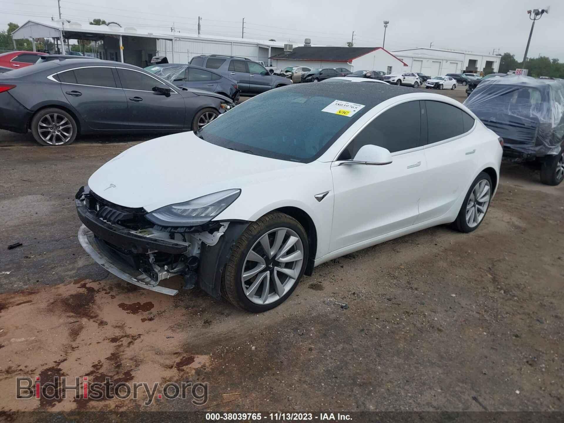 2019 TESLA MODEL 3 - VIN: 5YJ3E1EBXKF450984 - Фото 2
