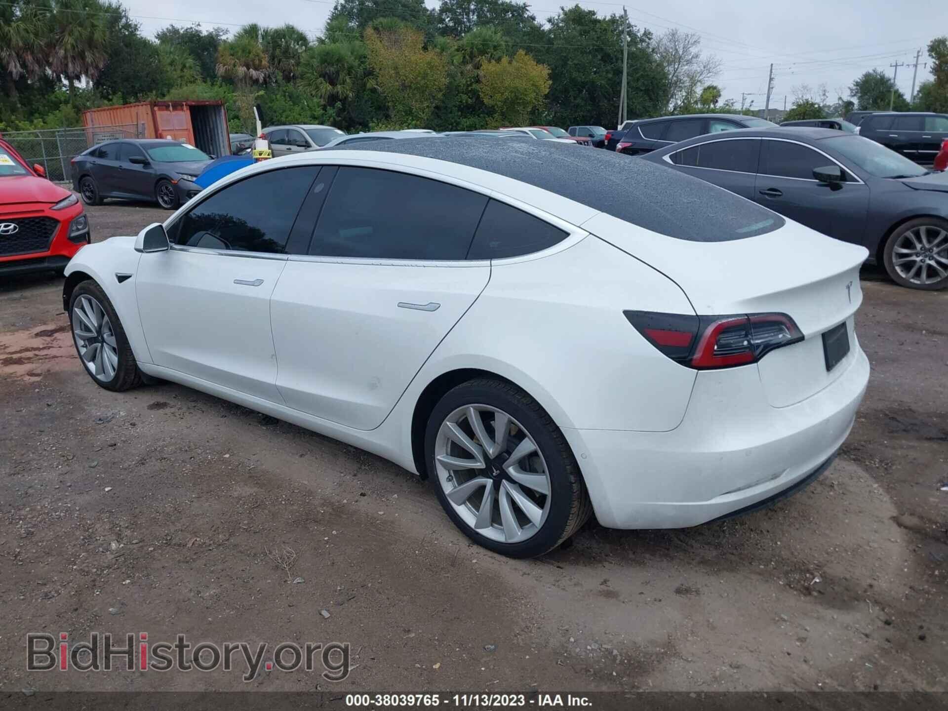 2019 TESLA MODEL 3 - VIN: 5YJ3E1EBXKF450984 - Фото 3