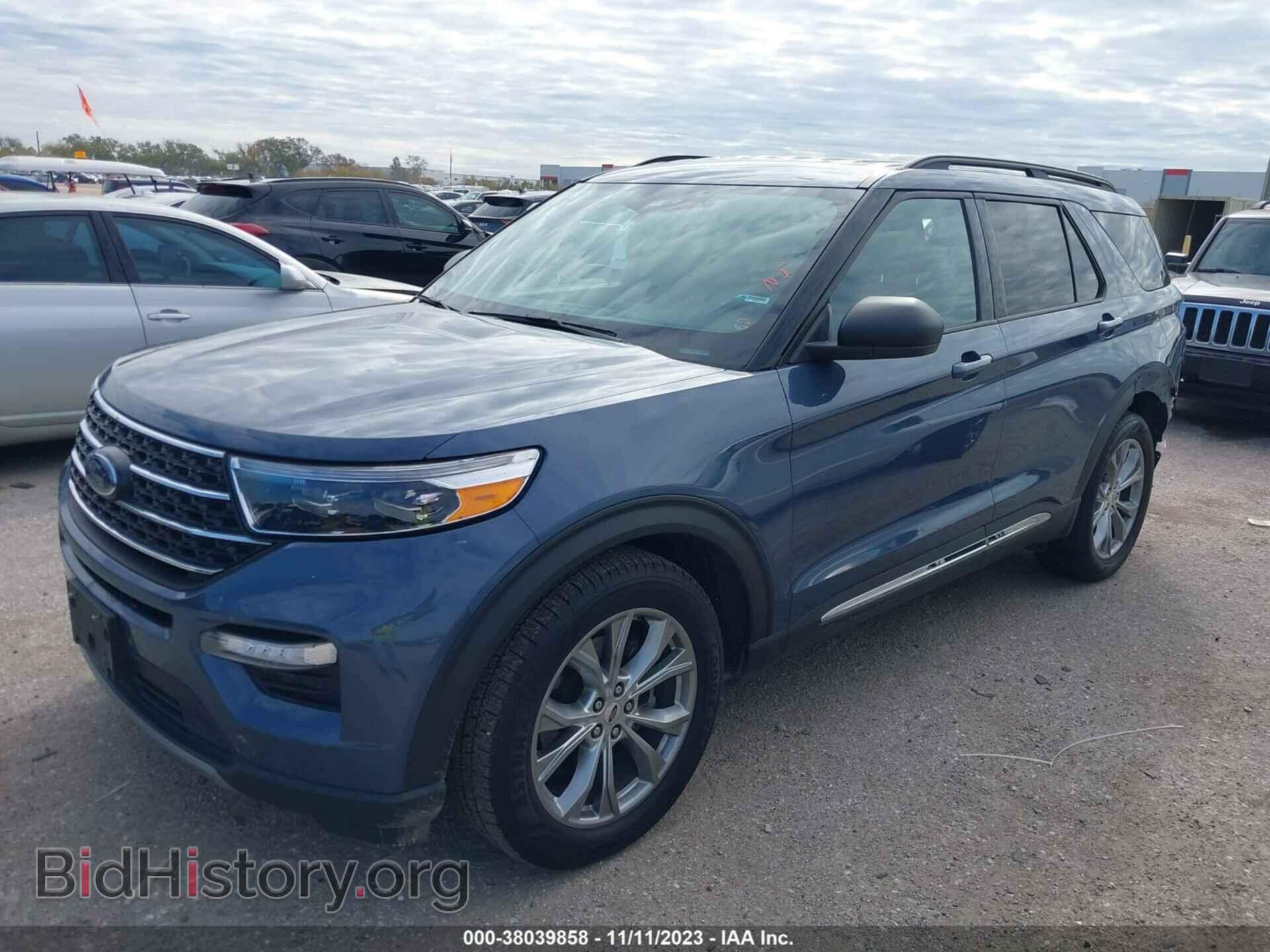2021 FORD EXPLORER - VIN: 1FMSK7DH5MGB31221 - Фото 2