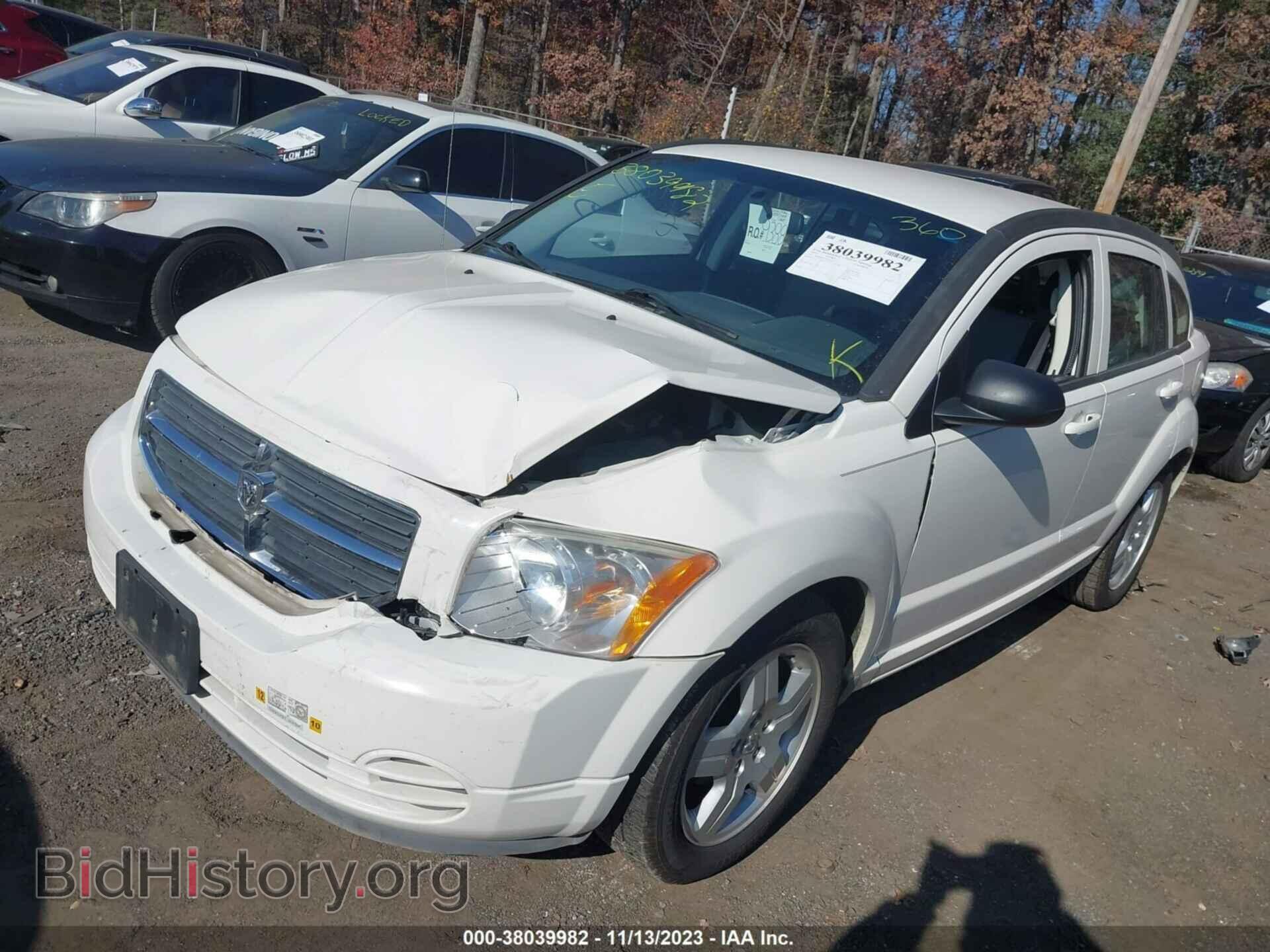 2009 DODGE CALIBER - VIN: 1B3HB48A39D131223 - Фото 2