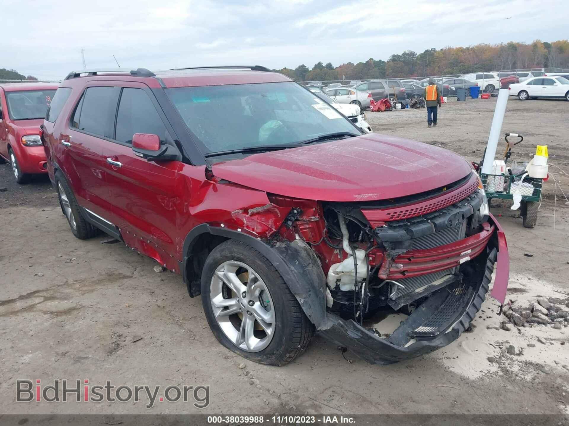 Photo 1FM5K7F87EGB87978 - FORD EXPLORER 2014