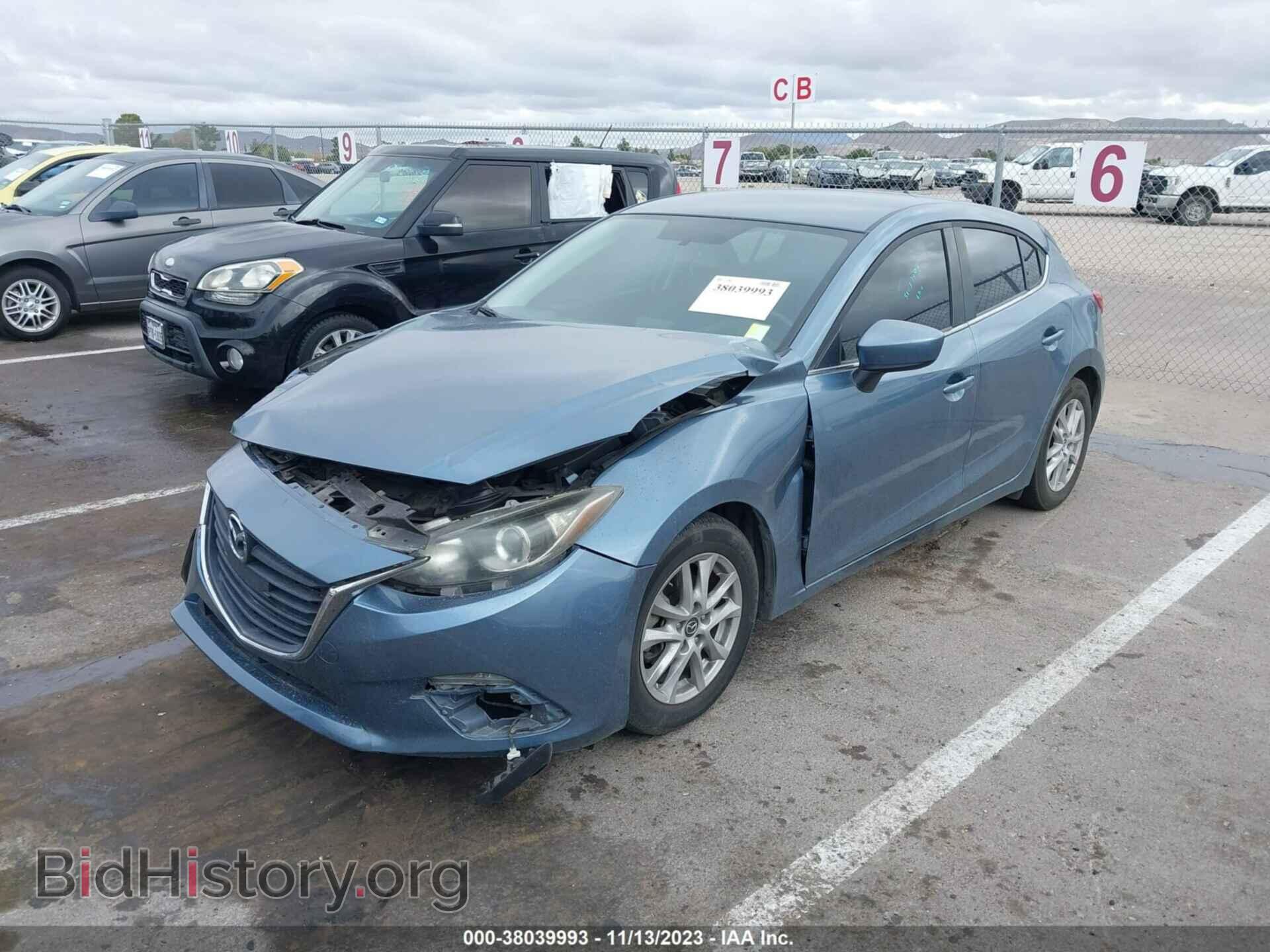 2014 MAZDA MAZDA3 - VIN: JM1BM1L75E1127551 - Фото 2