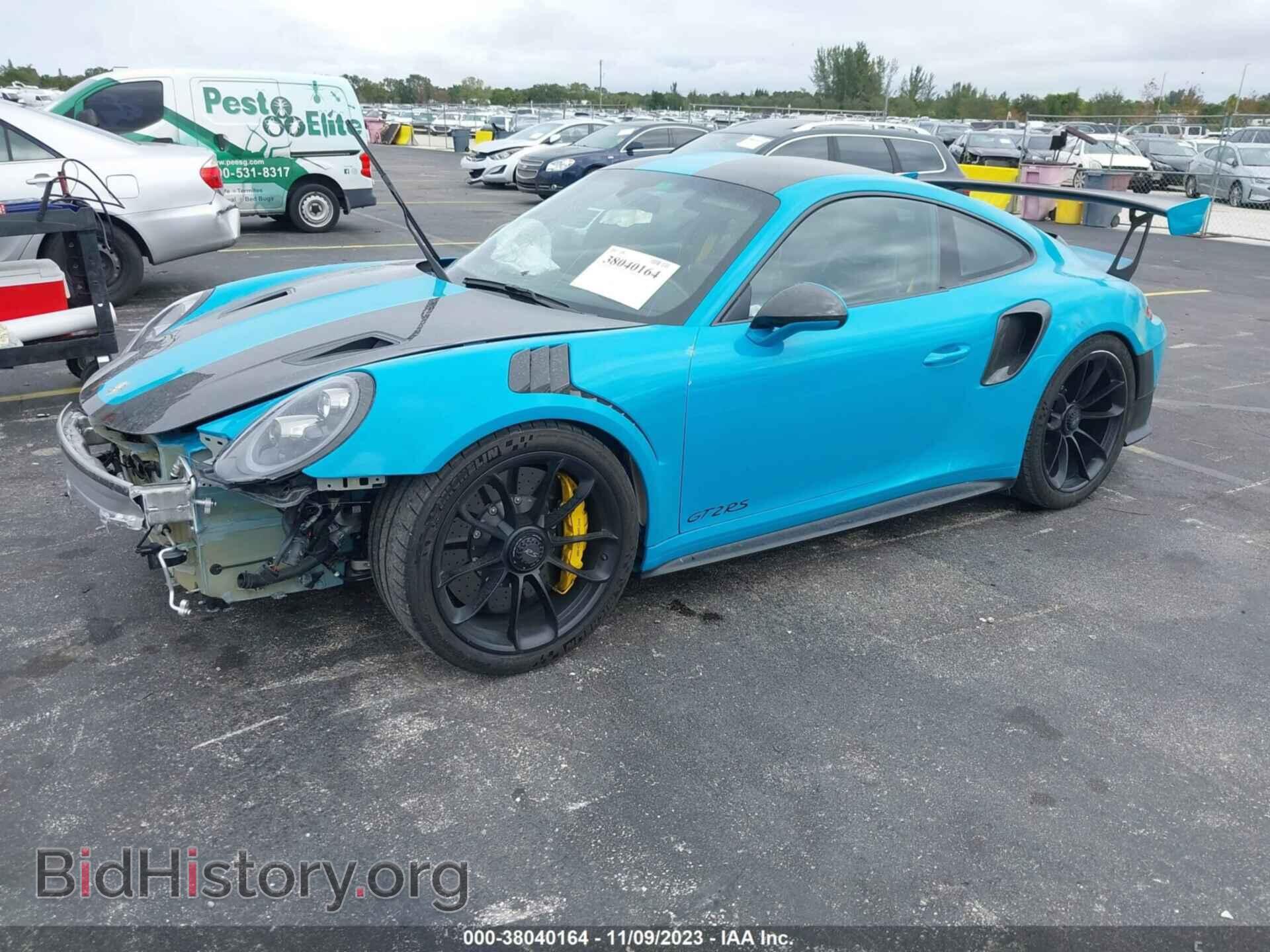 2019 PORSCHE 911 - VIN: WP0AE2A92KS155235 - Фото 2