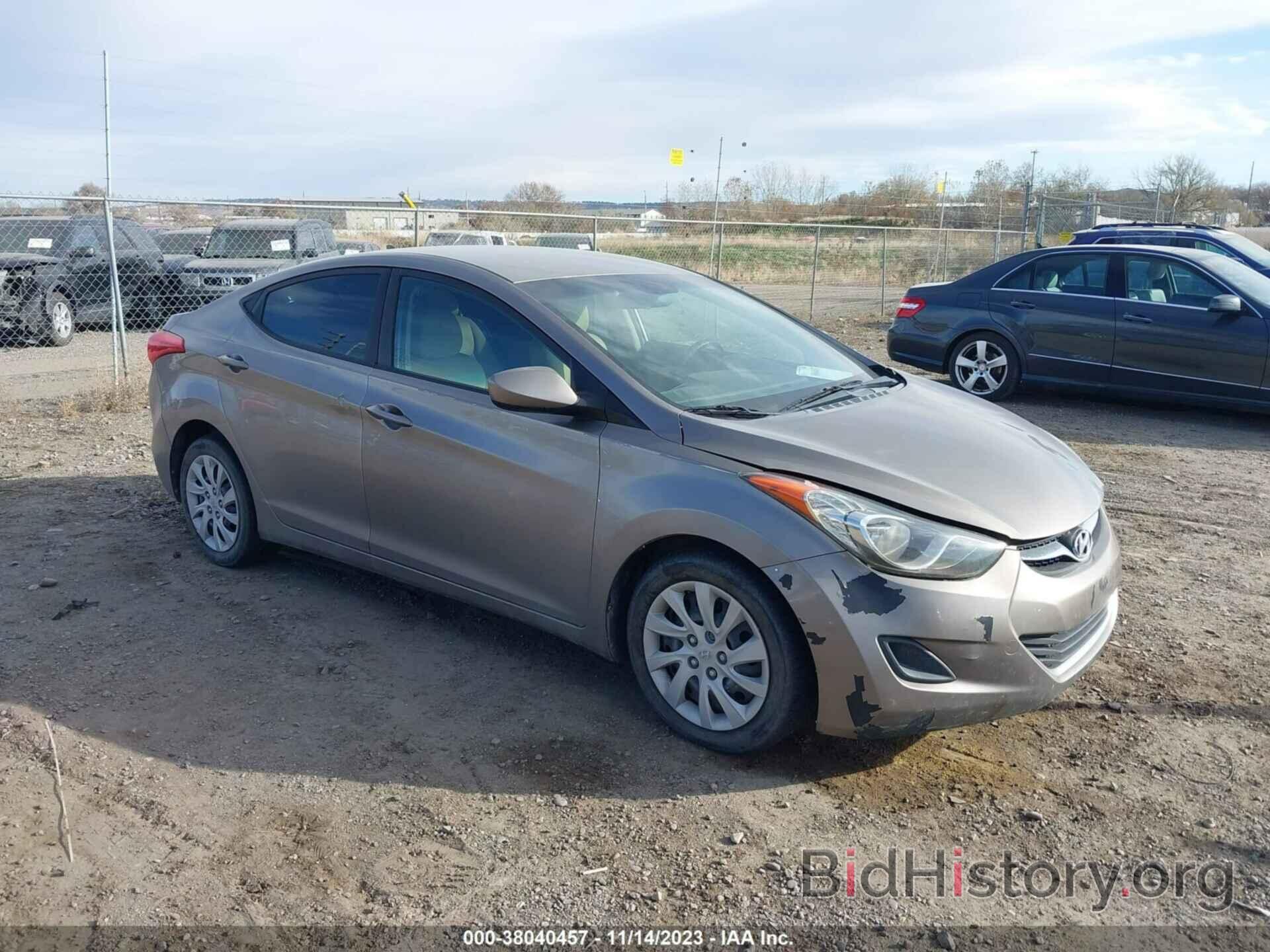 Photo 5NPDH4AE7BH021378 - HYUNDAI ELANTRA 2011