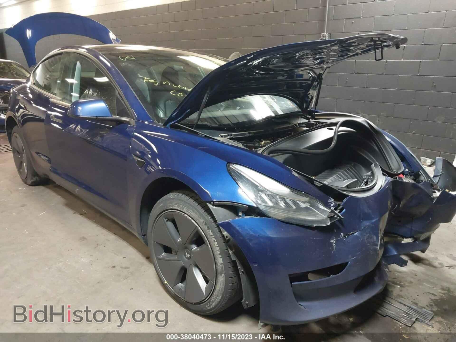 Фотография 5YJ3E1EA3MF857748 - TESLA MODEL 3 2021