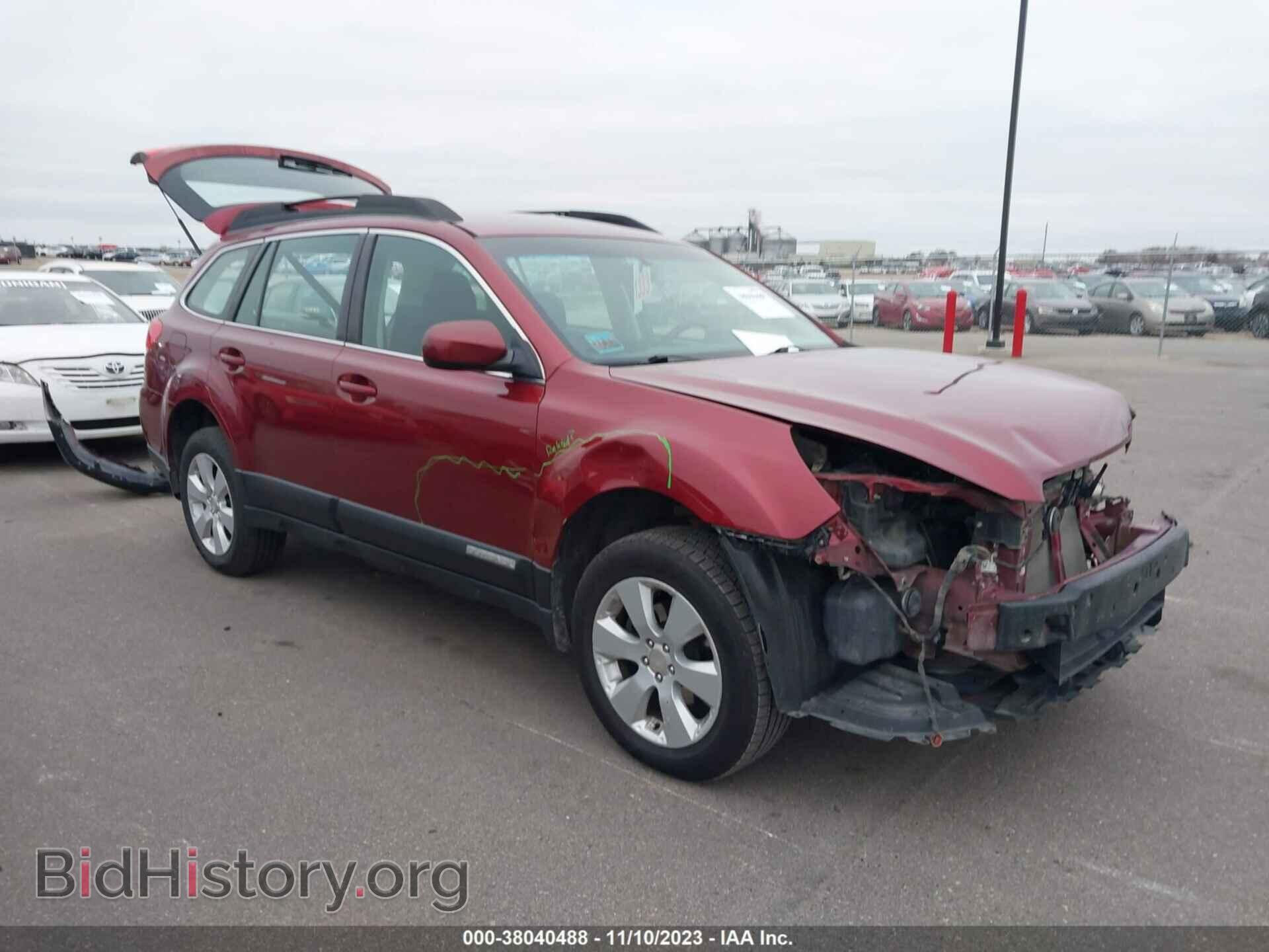Фотография 4S4BRBAC4C3290535 - SUBARU OUTBACK 2012