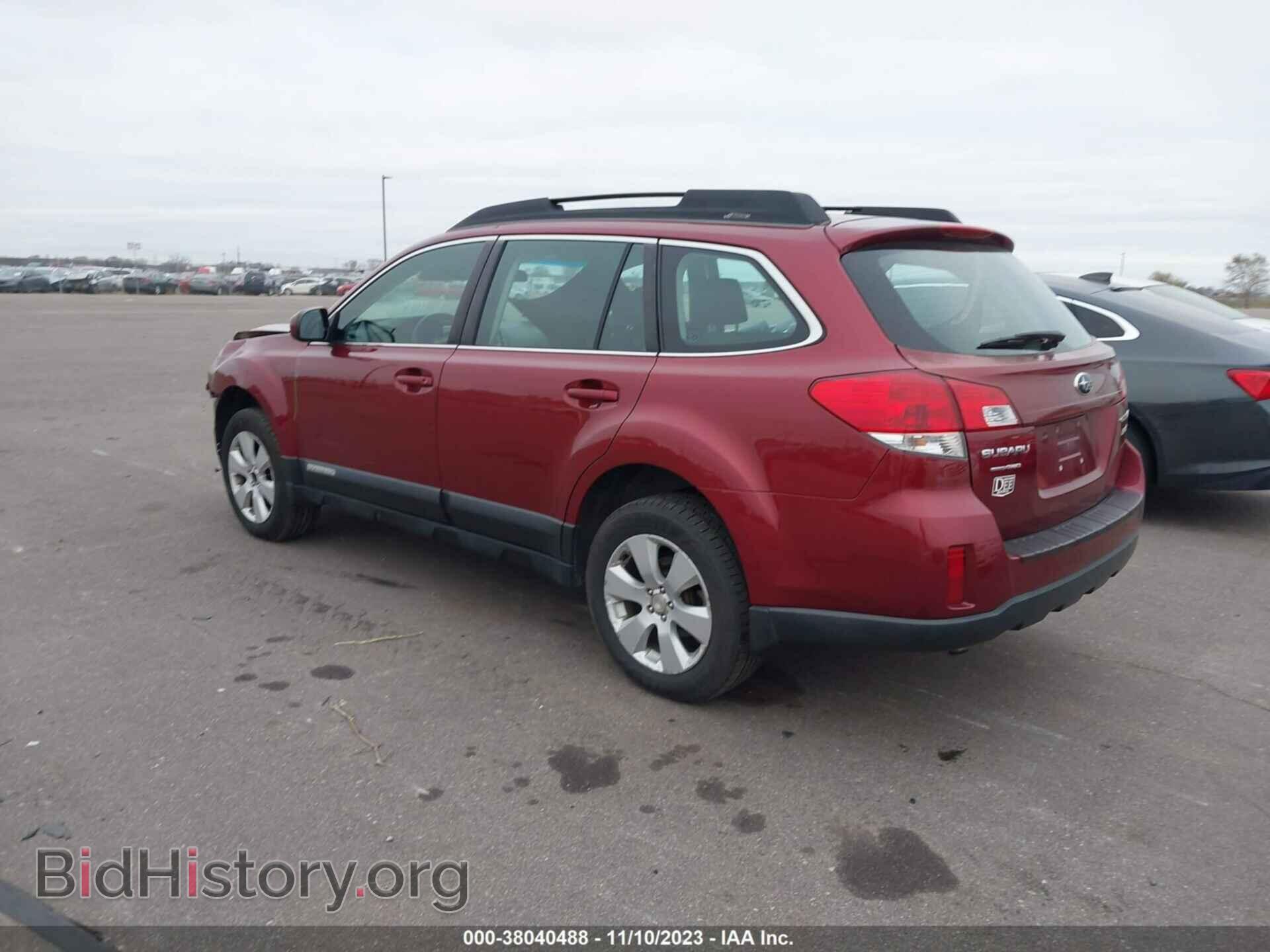 2012 SUBARU OUTBACK - VIN: 4S4BRBAC4C3290535 - Фото 3