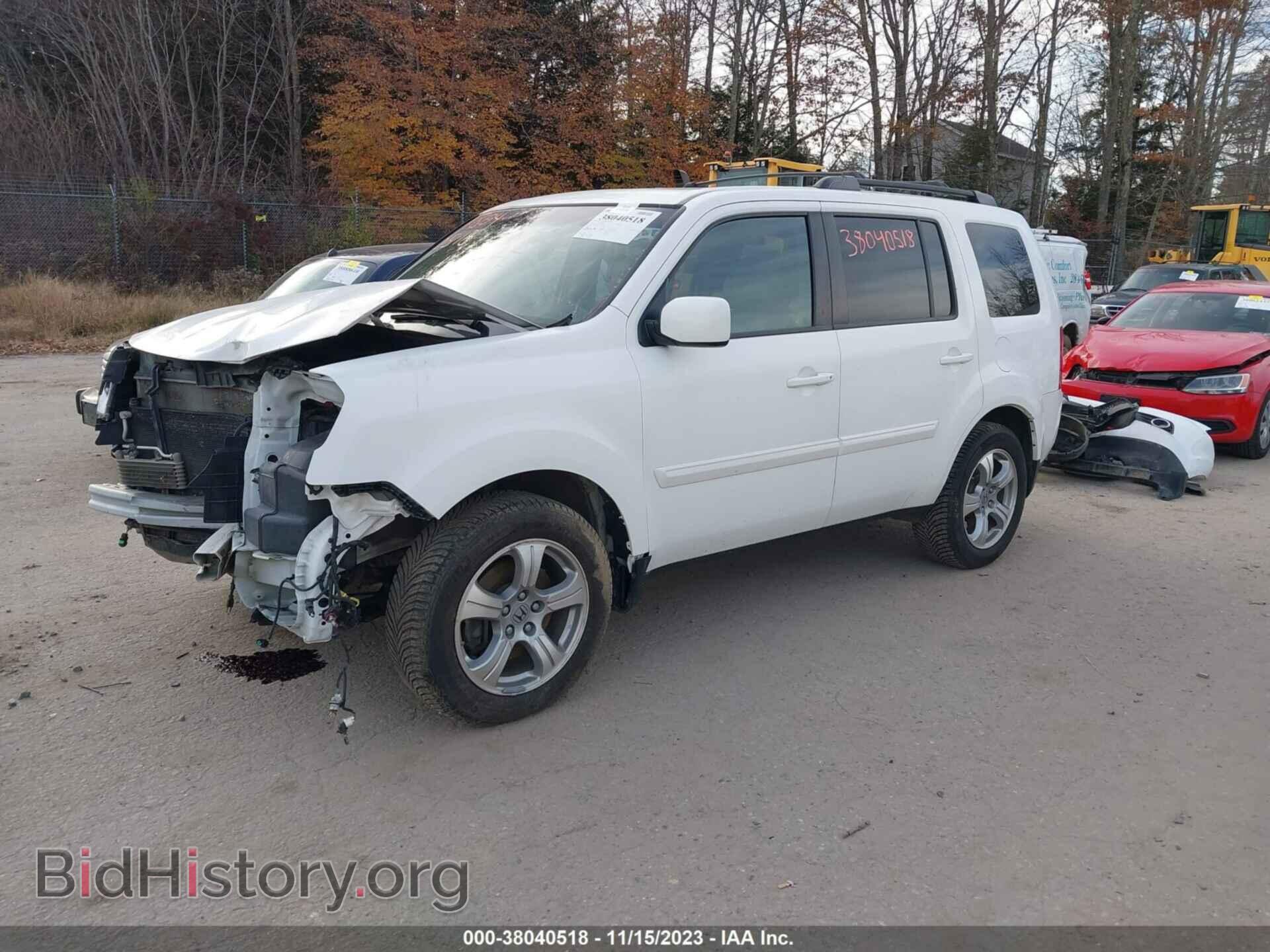 2012 HONDA PILOT - VIN: 5FNYF4H65CB008912 - Photo 2