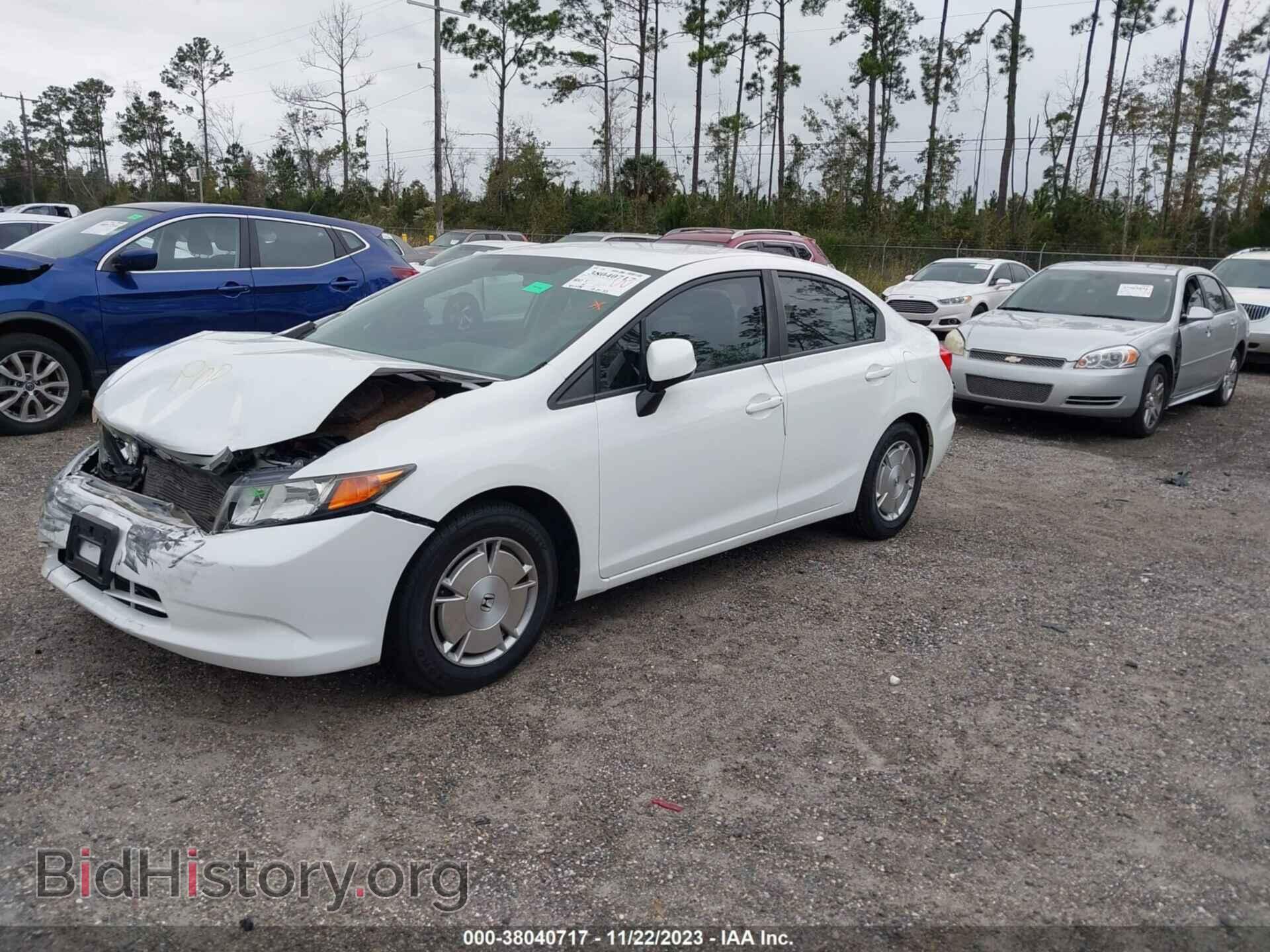 2012 HONDA CIVIC - VIN: 2HGFB2F6XCH556507 - Фото 2