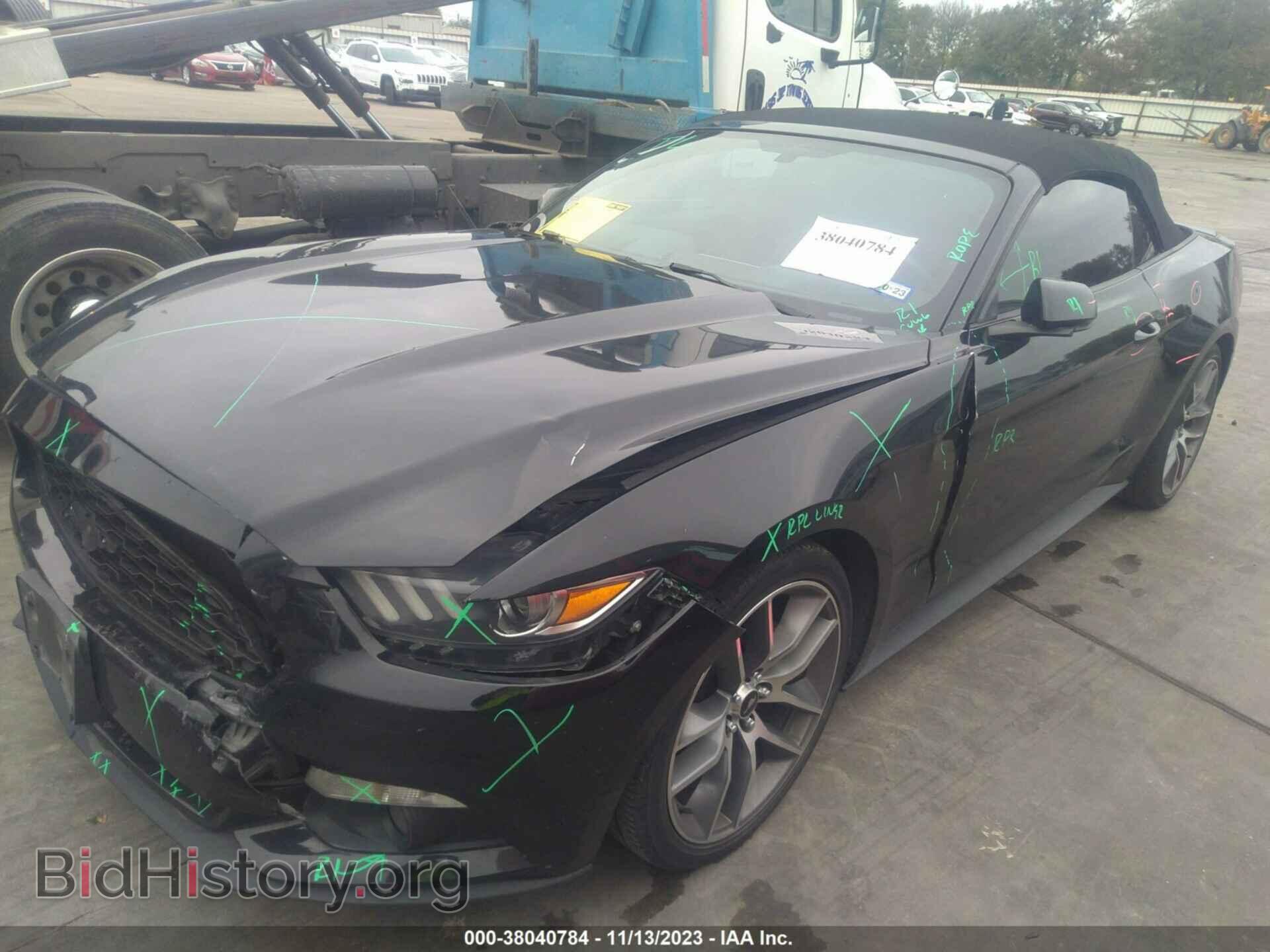 2016 FORD MUSTANG - VIN: 1FATP8UH2G5333228 - Фото 2