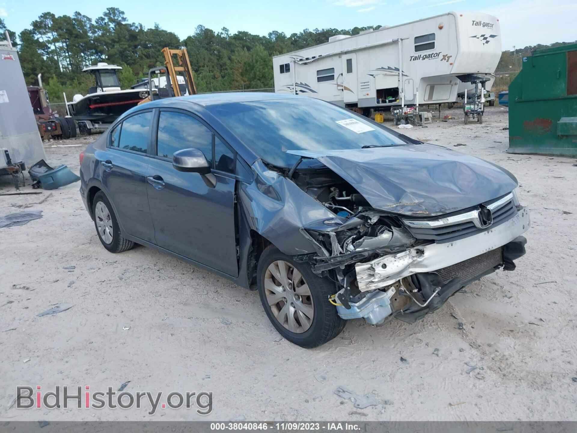 Photo 19XFB2F58CE062597 - HONDA CIVIC 2012