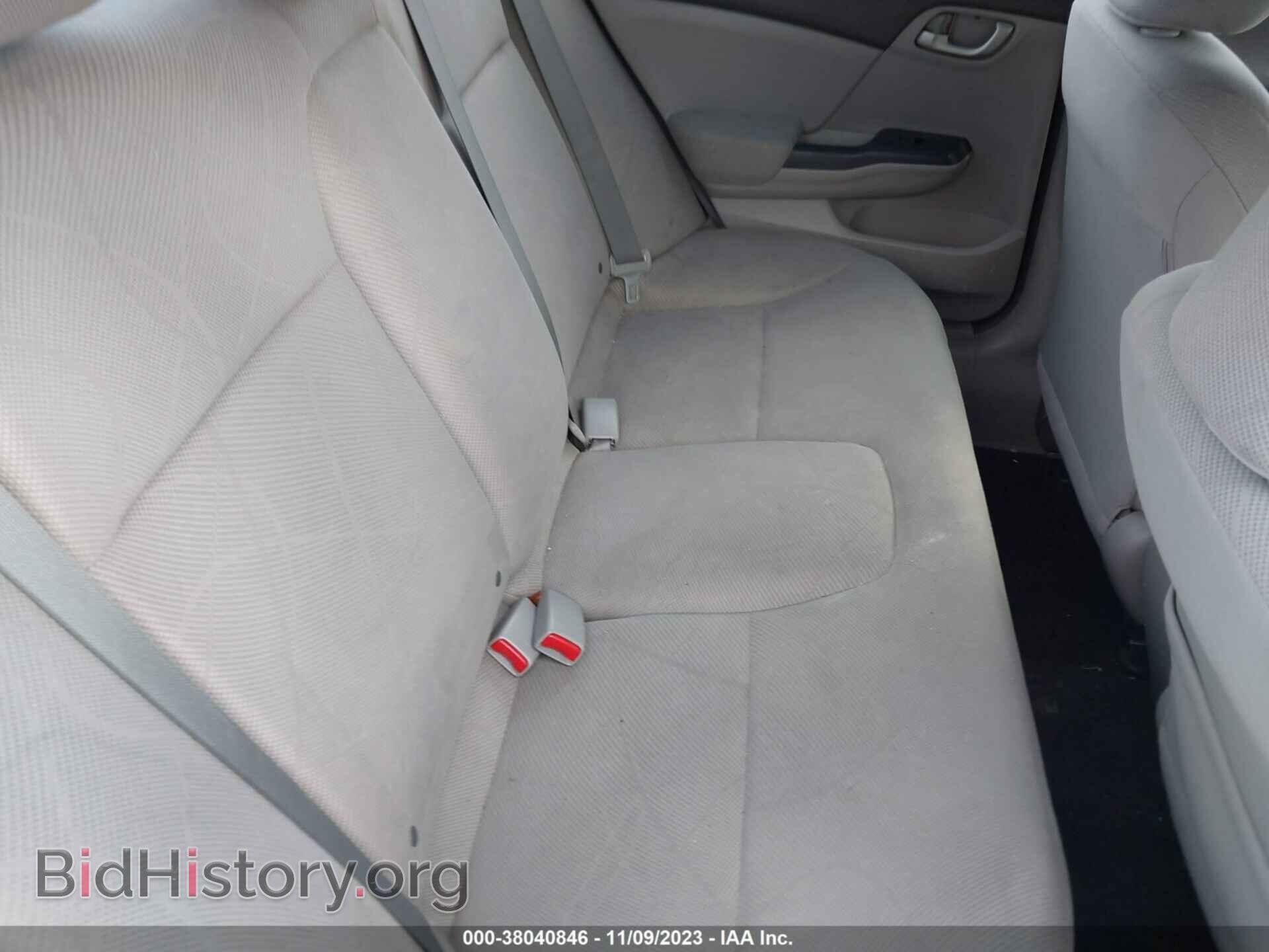 2012 HONDA CIVIC - VIN: 19XFB2F58CE062597 - Фото 8